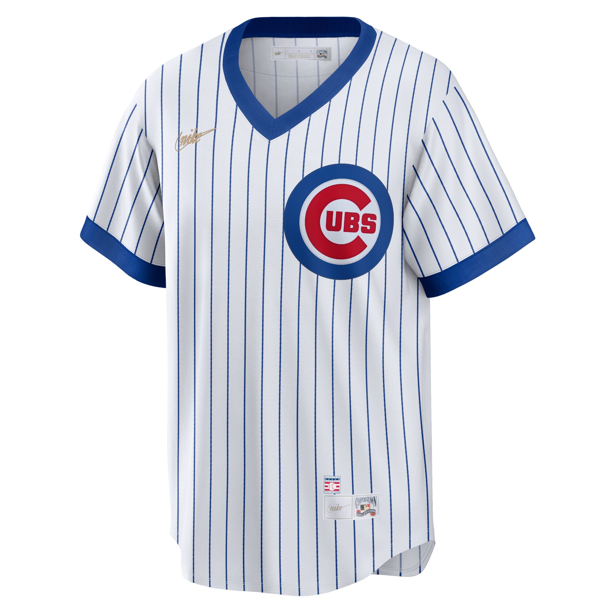 Ernie Banks Chicago Cubs Nike Home Cooperstown Collection Player Jersey – White