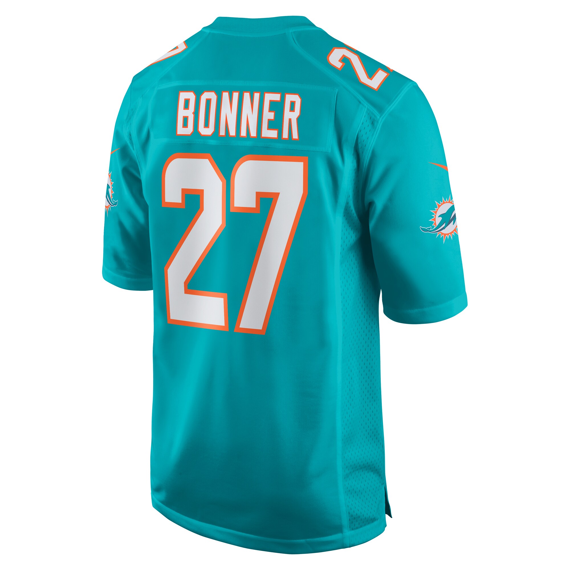Ethan Bonner Miami Dolphins Nike Game Jersey – Aqua Clowdercats