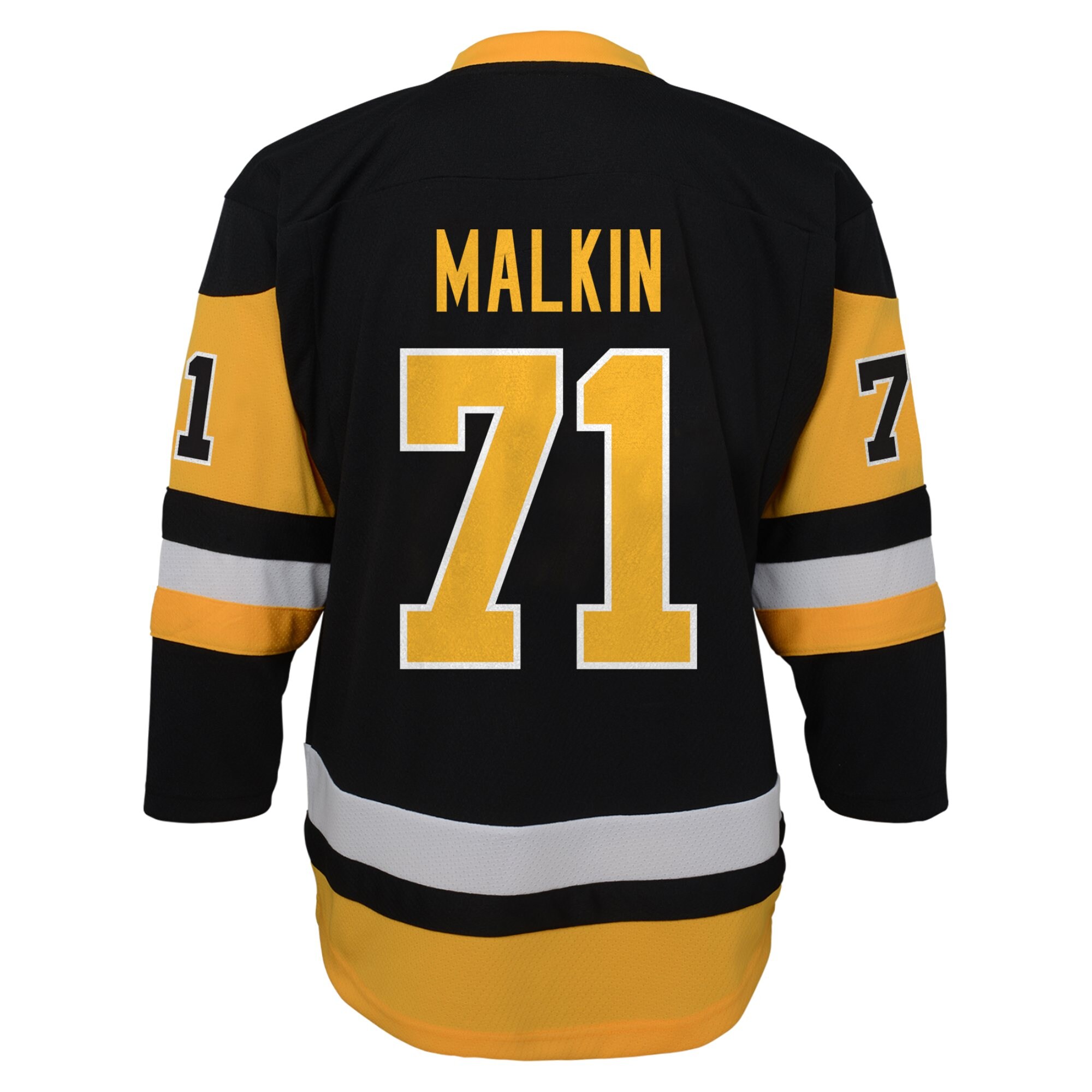 Evgeni Malkin Pittsburgh Penguins Youth Home Replica Player Jersey – Black Clowdercats