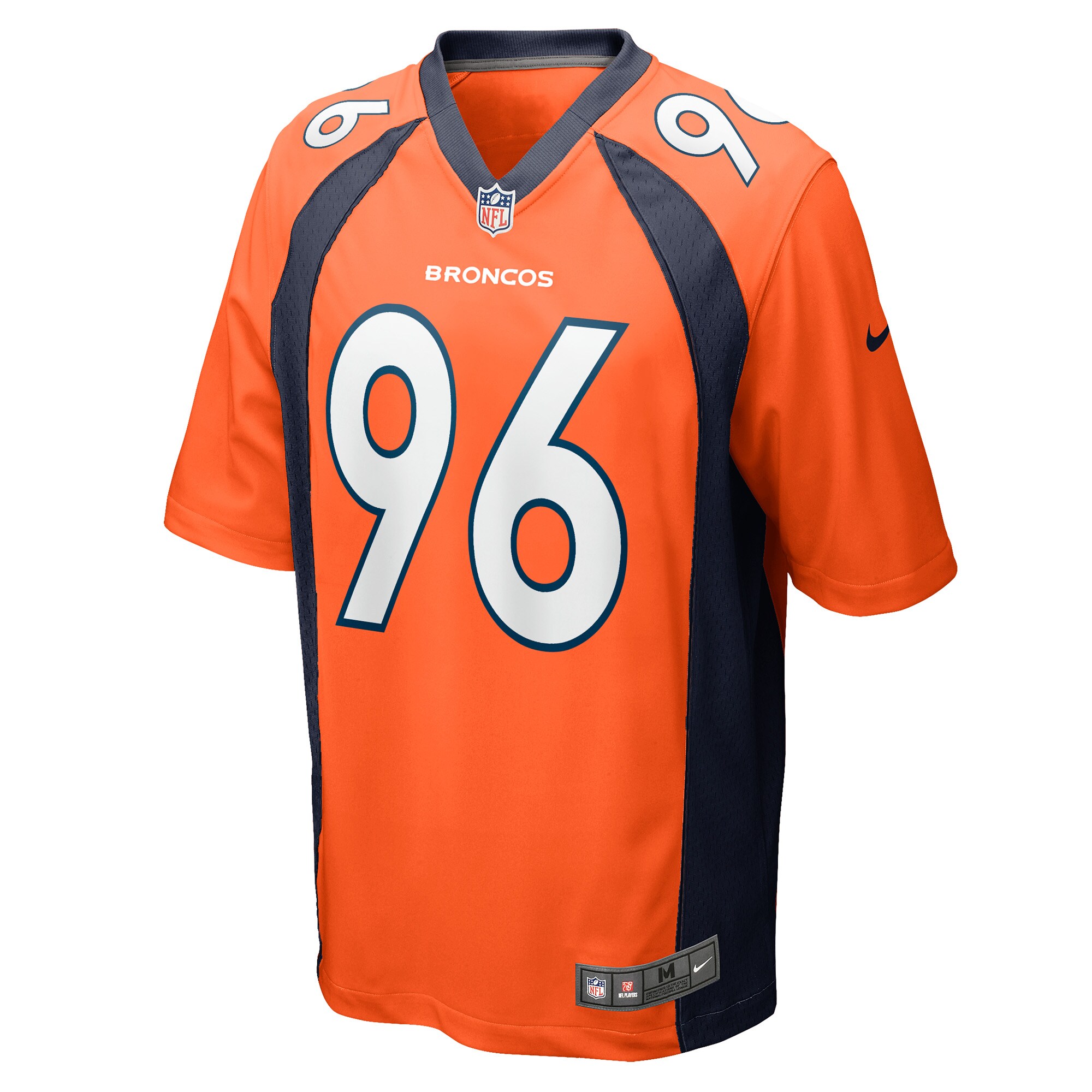 Eyioma Uwazurike Denver Broncos Nike Game Player Jersey – Orange Clowdercats