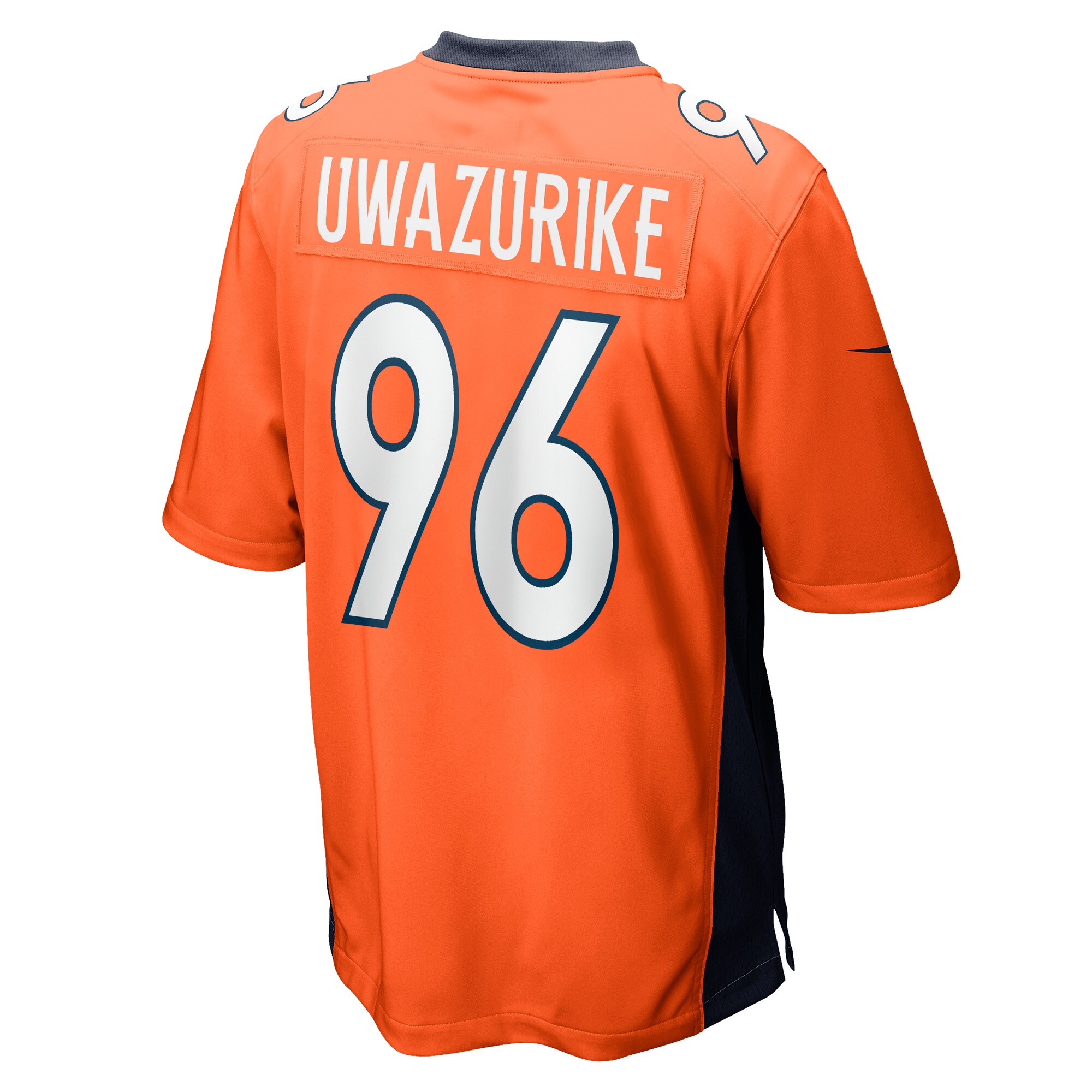Eyioma Uwazurike Denver Broncos Nike Game Player Jersey – Orange Clowdercats