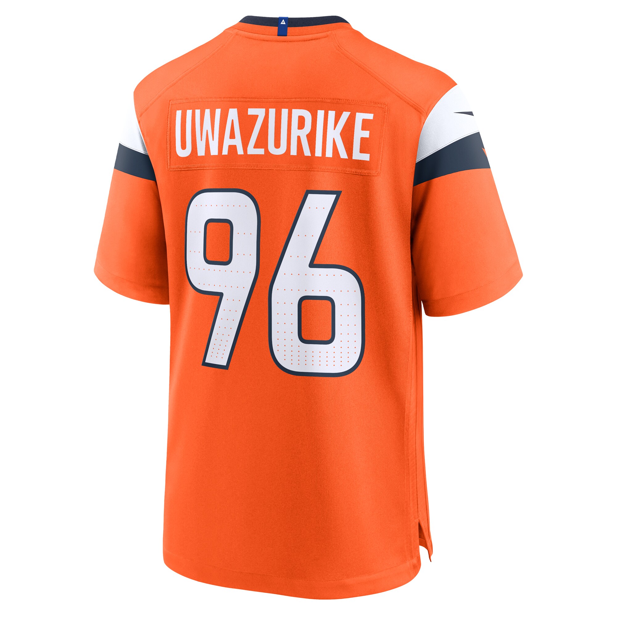Eyioma Uwazurike Denver Broncos Nike Team Game Jersey – Orange Clowdercats