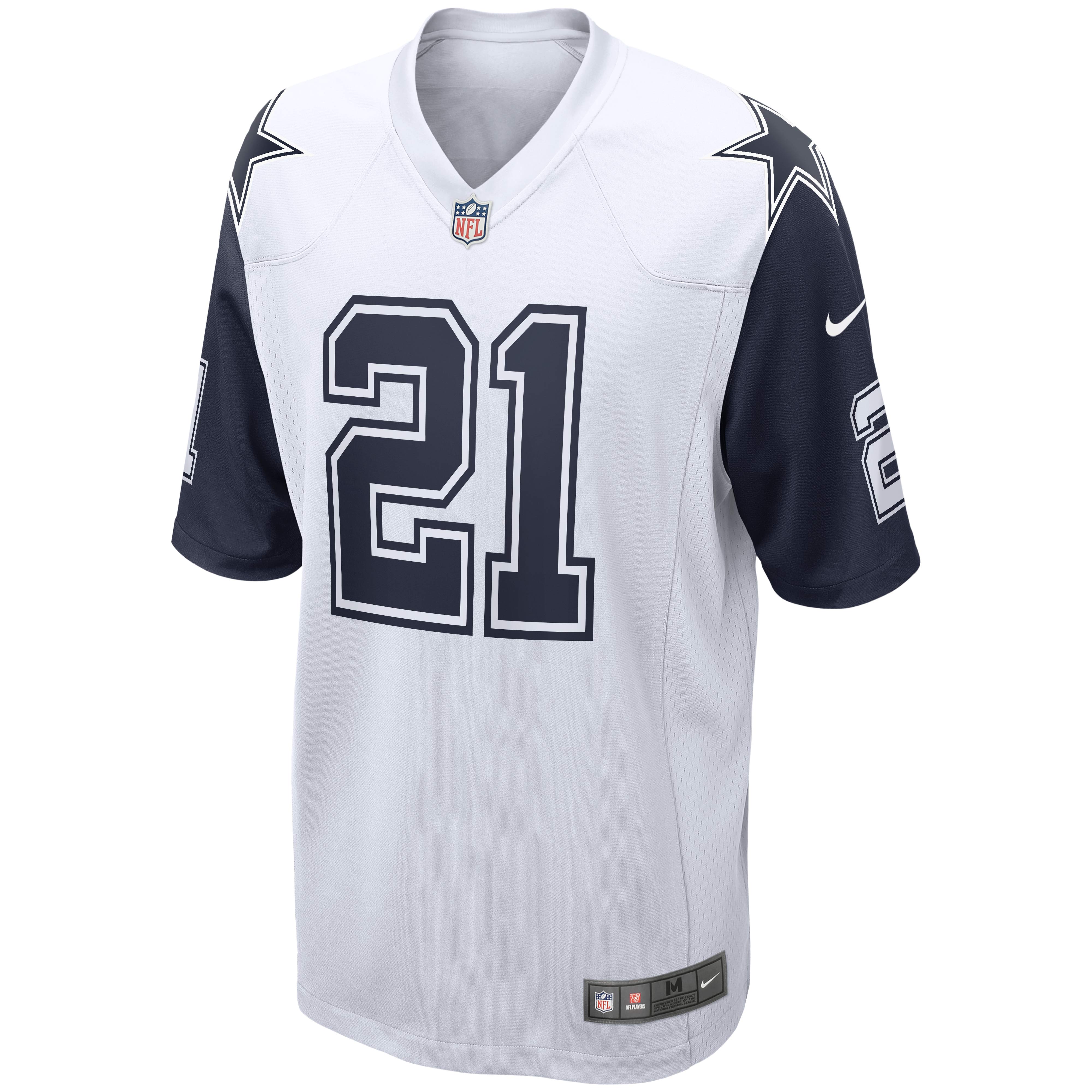 Ezekiel Elliott Dallas Cowboys Nike Alternate Game Jersey – White Clowdercats
