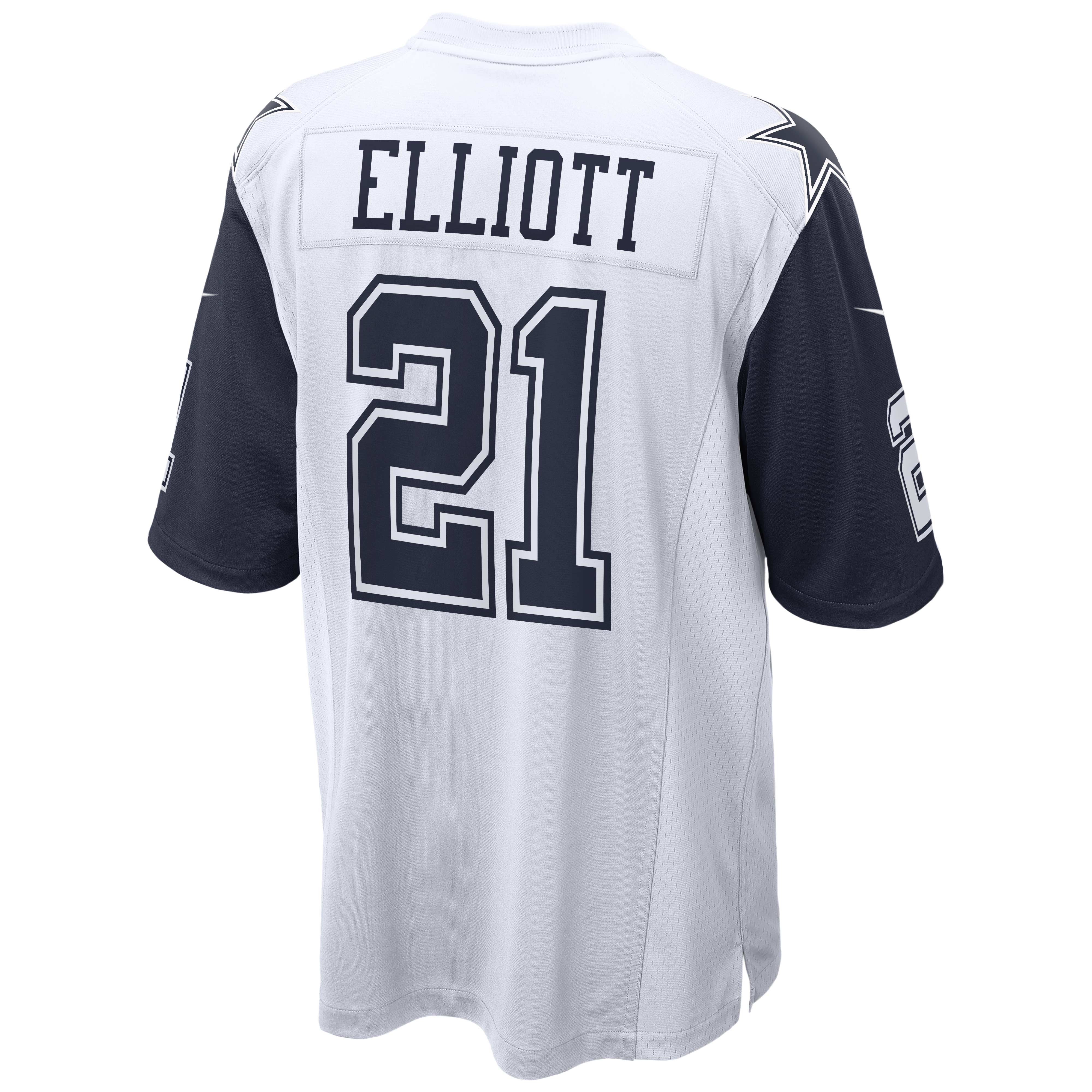 Ezekiel Elliott Dallas Cowboys Nike Alternate Game Jersey – White Clowdercats