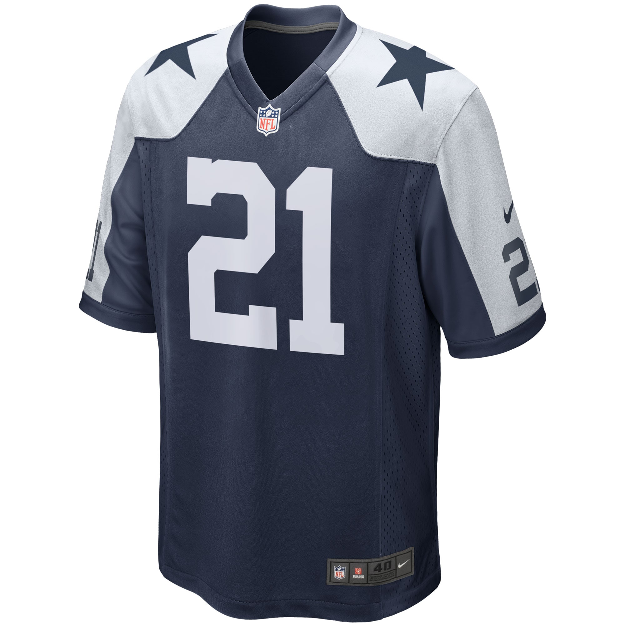 Ezekiel Elliott Dallas Cowboys Nike Alternate Game Team Jersey – Navy Clowdercats