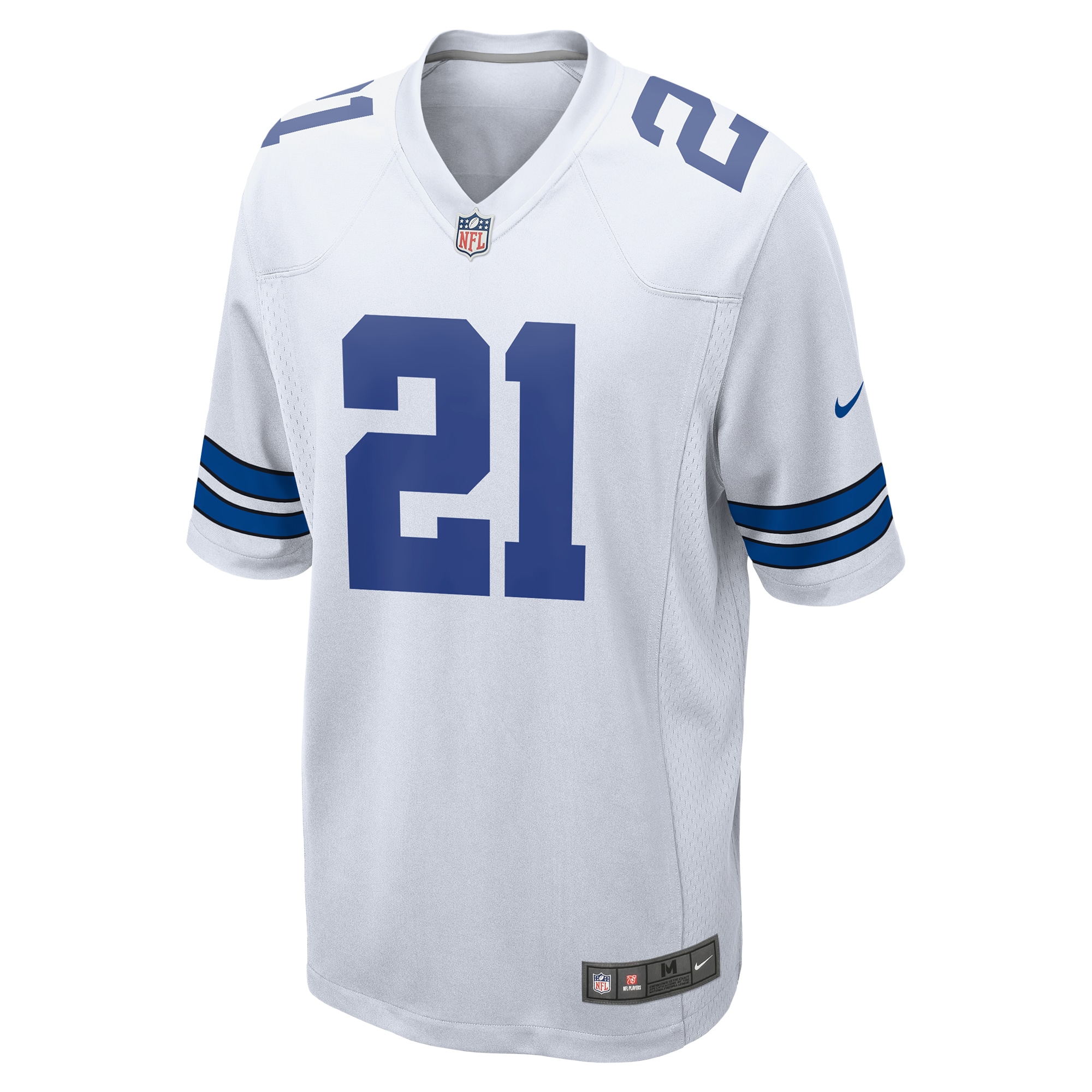 Ezekiel Elliott Dallas Cowboys Nike Team Game Jersey – White Clowdercats