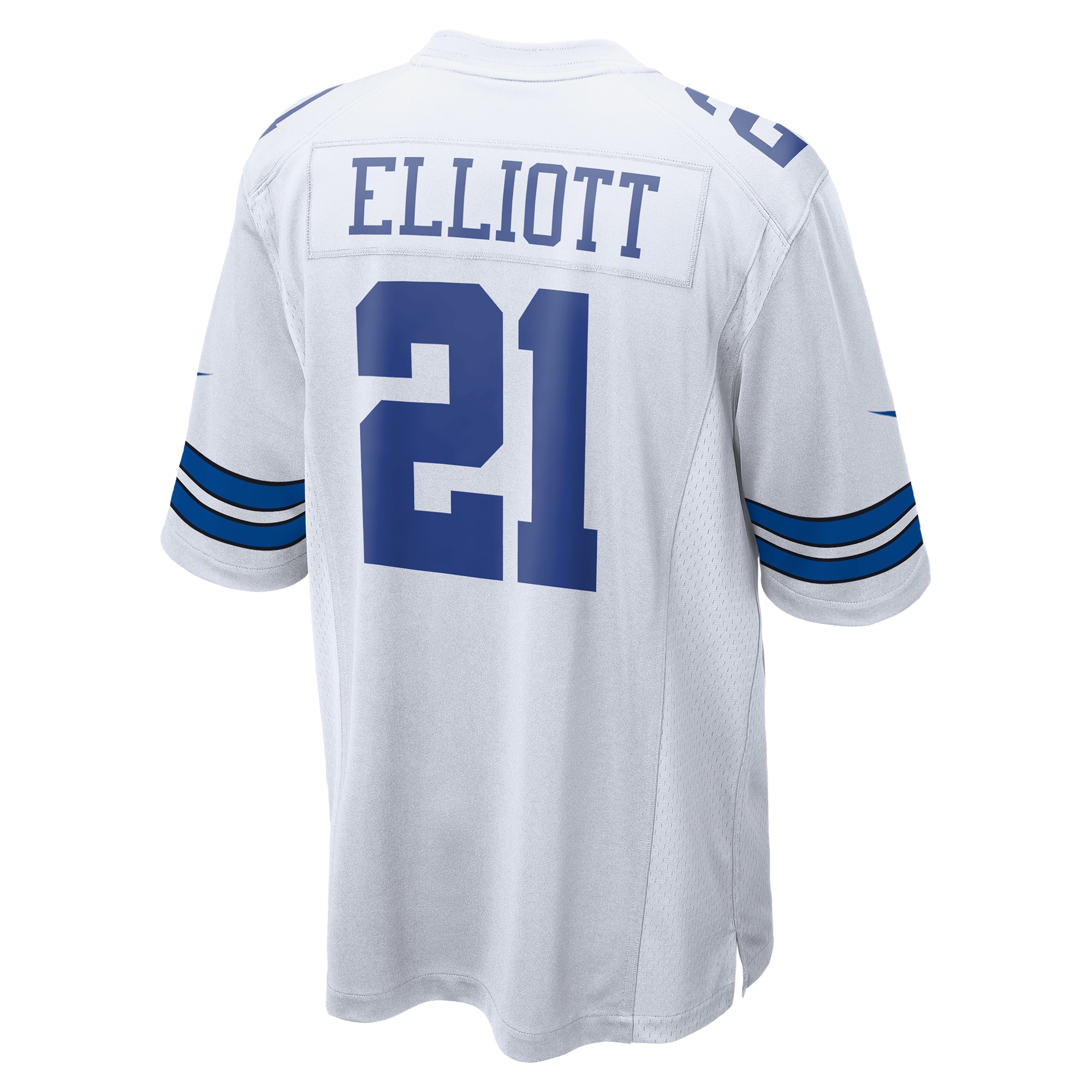 Ezekiel Elliott Dallas Cowboys Nike Team Game Jersey – White Clowdercats