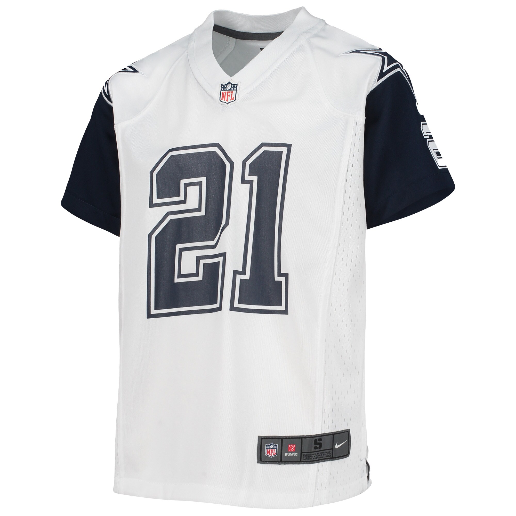 Ezekiel Elliott Dallas Cowboys Nike Youth Alternate Game Jersey – White Clowdercats