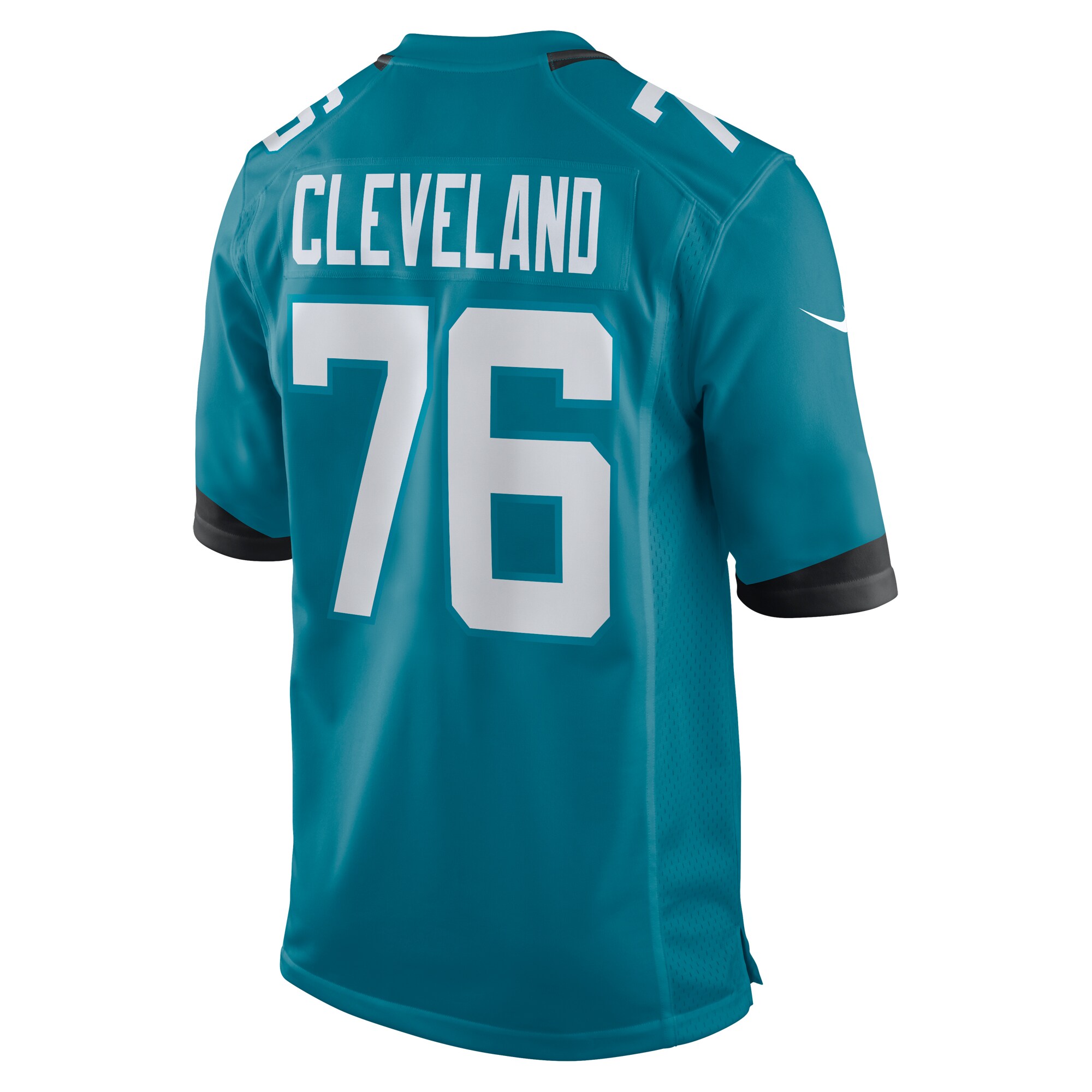 Ezra Cleveland Jacksonville Jaguars Nike Game Jersey – Teal Clowdercats