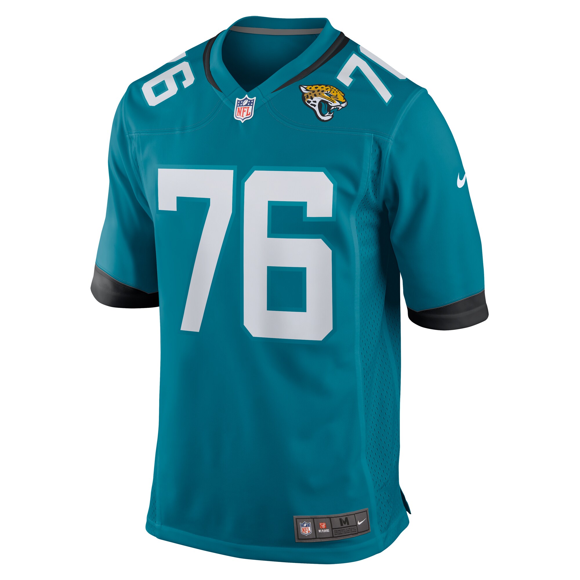 Ezra Cleveland Jacksonville Jaguars Nike Game Jersey – Teal Clowdercats
