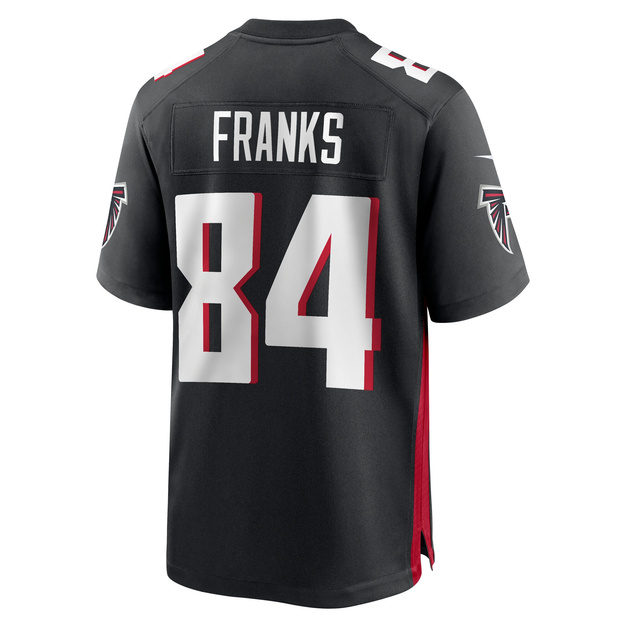 Feleipe Franks Atlanta Falcons Nike Team Game Jersey – Black Clowdercats