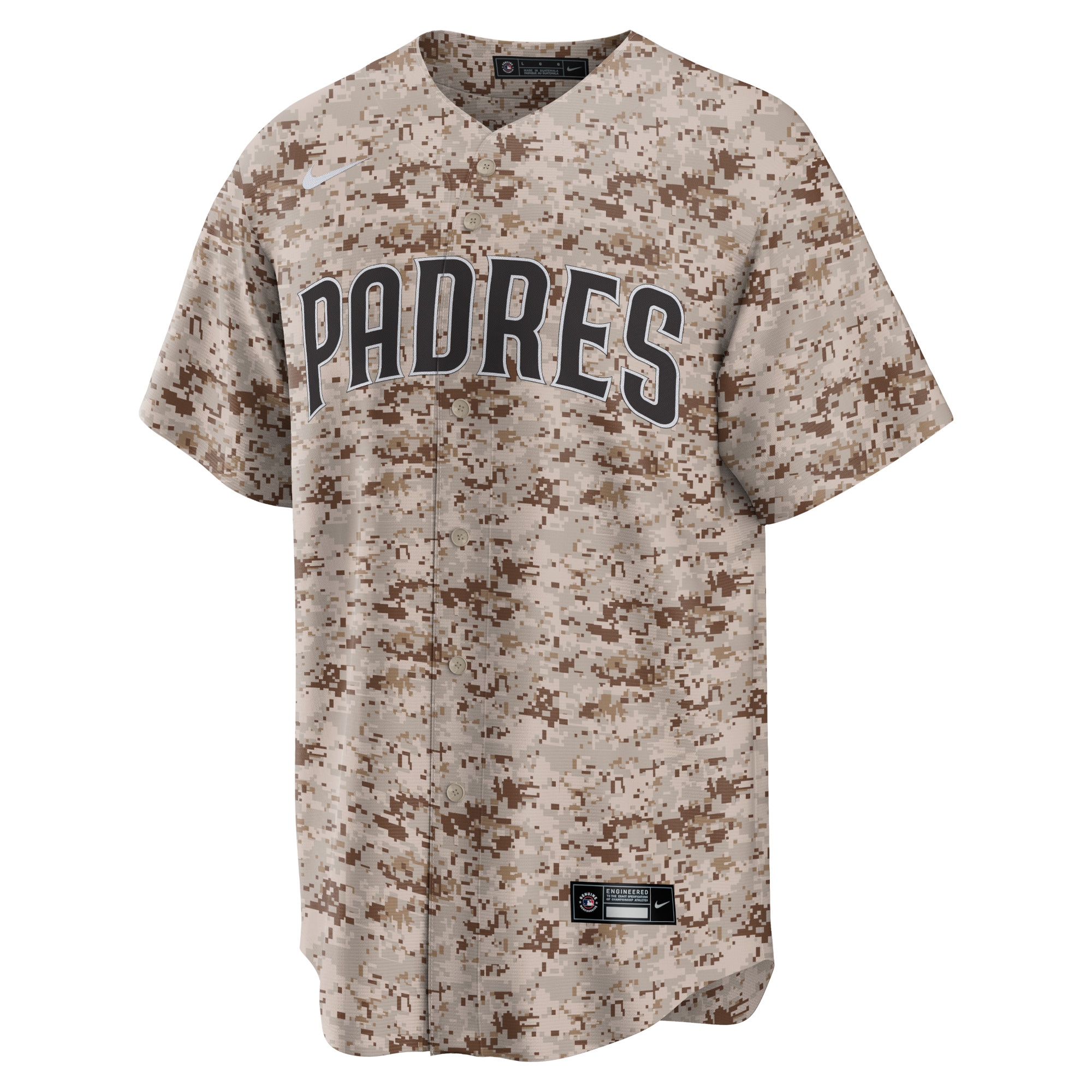 Fernando Tatis Jr. San Diego Padres Nike USMC Alternate Replica Player Jersey – Camo