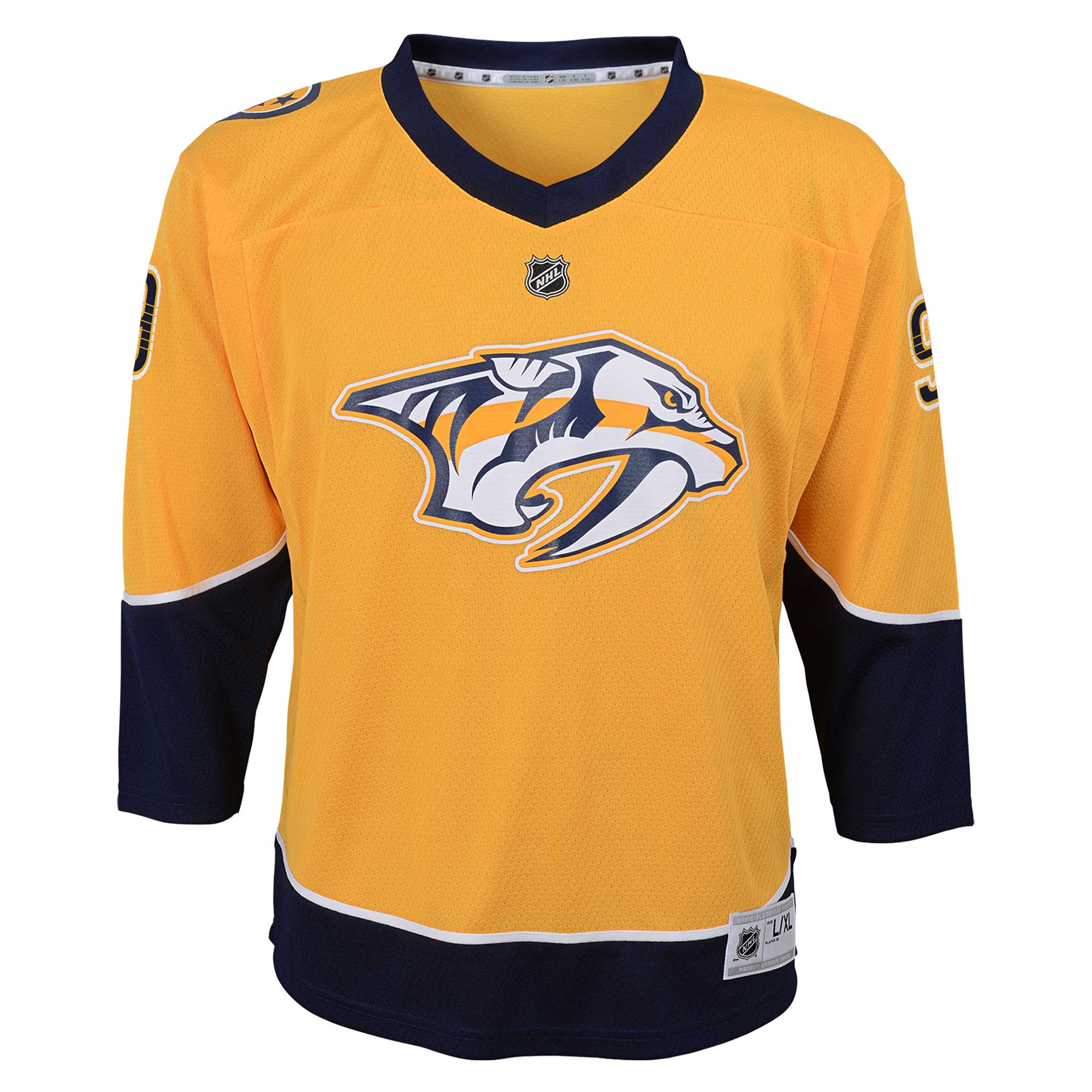 Filip Forsberg Nashville Predators Youth Home Replica Player Jersey – Gold Clowdercats