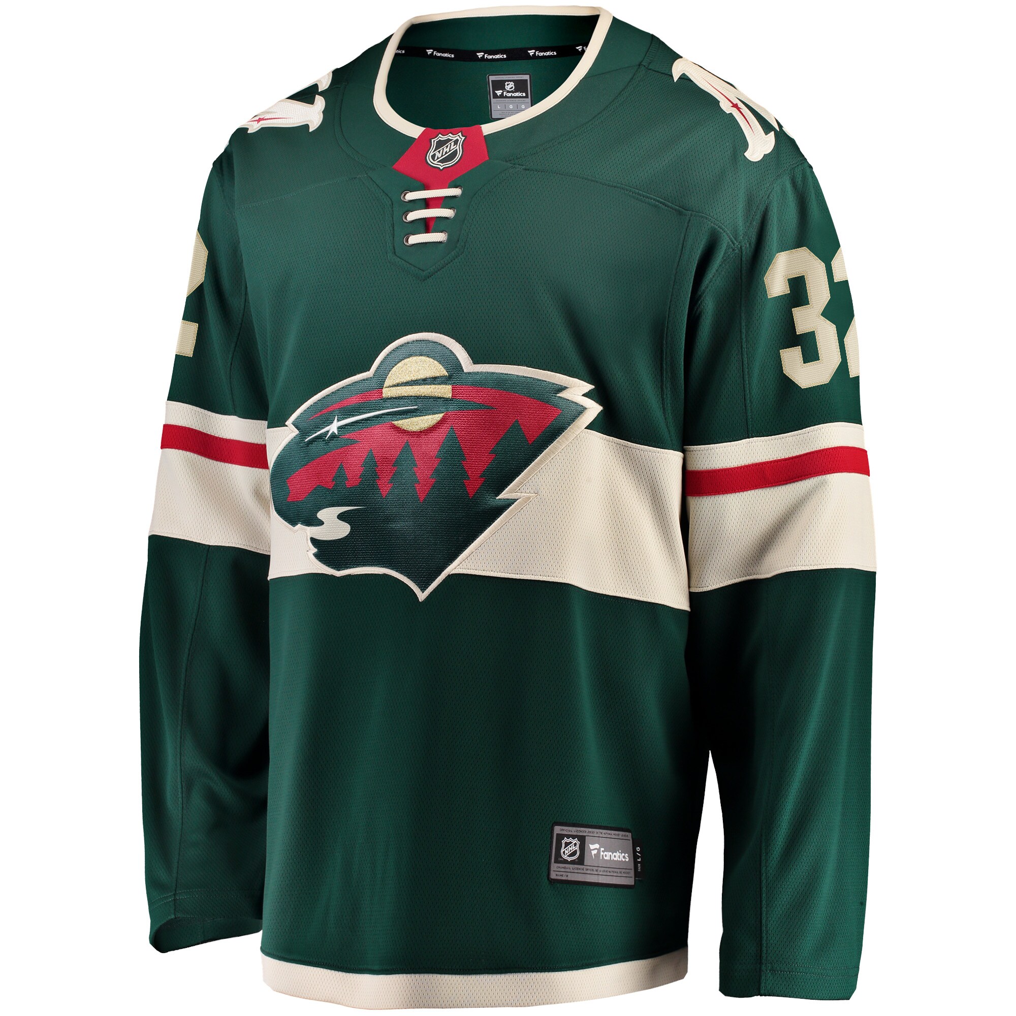 Filip Gustavsson Minnesota Wild Fanatics Home Breakaway Player Jersey – Green Clowdercats