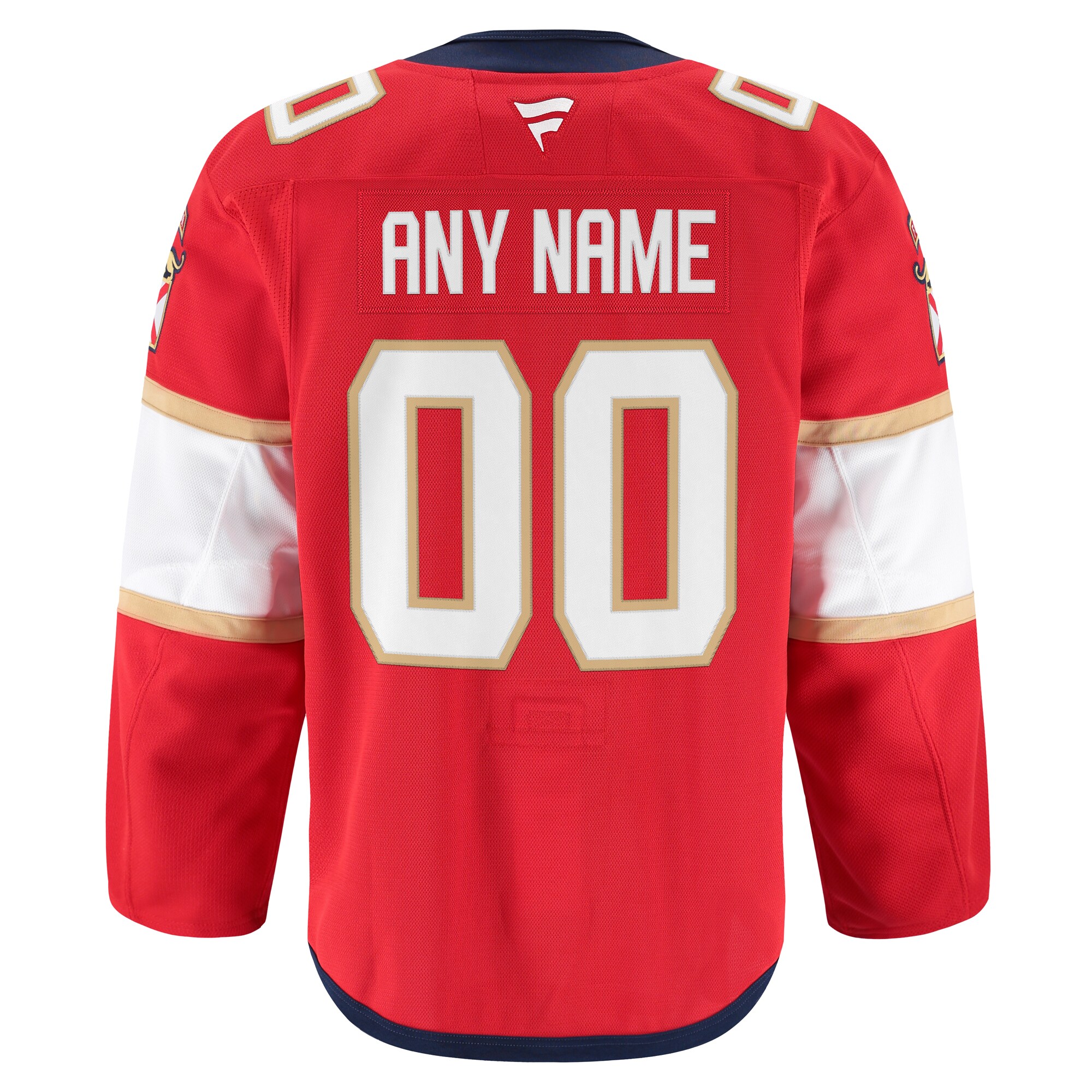 Florida Panthers Fanatics Home Authentic Pro Custom Jersey – Red Clowdercats