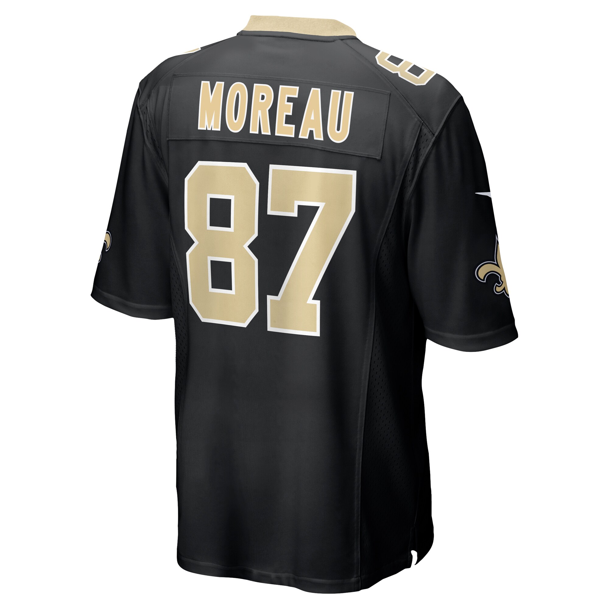 Foster Moreau New Orleans Saints Nike Team Game Jersey – Black Clowdercats