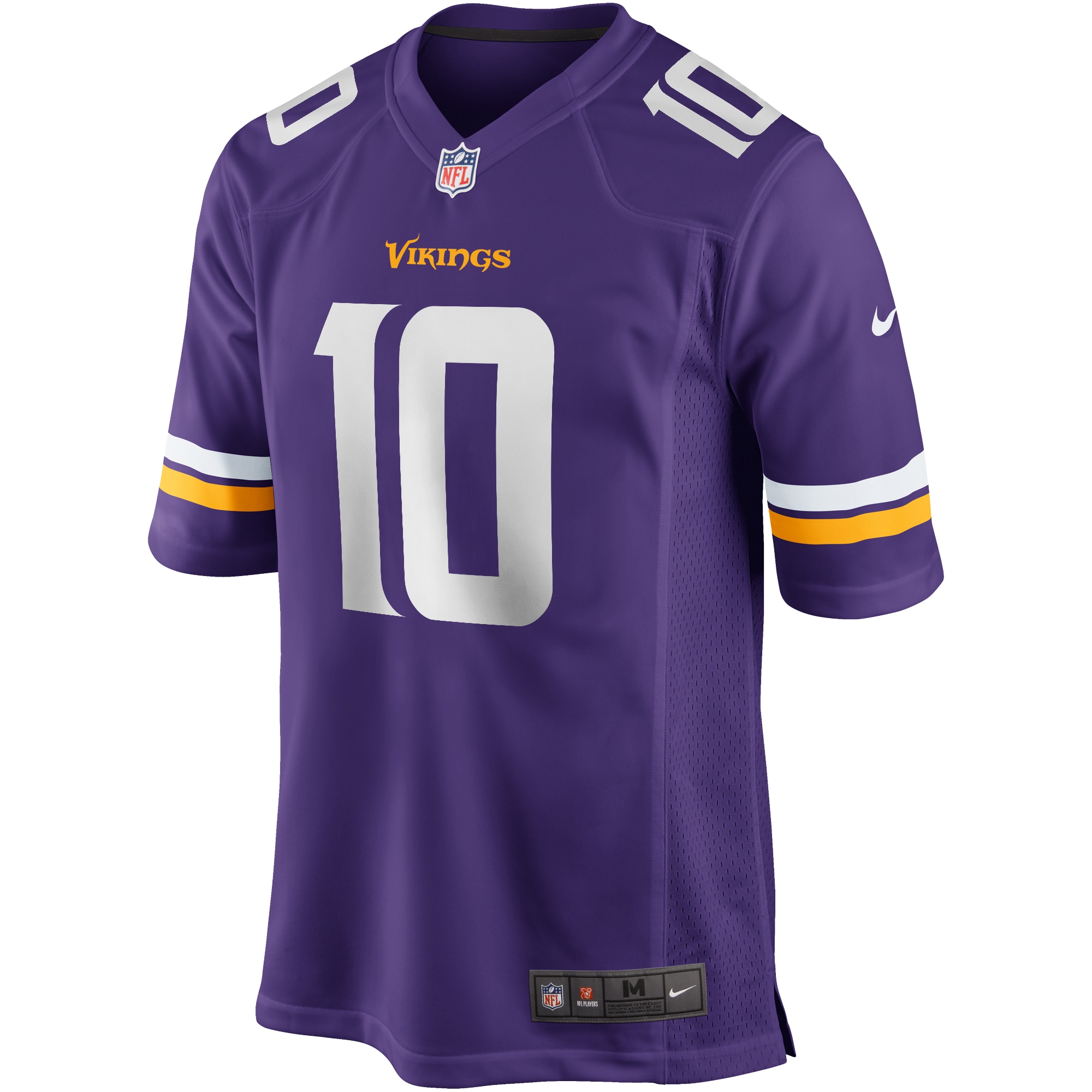 Fran Tarkenton Minnesota Vikings Nike Game Retired Player Jersey – Purple Clowdercats