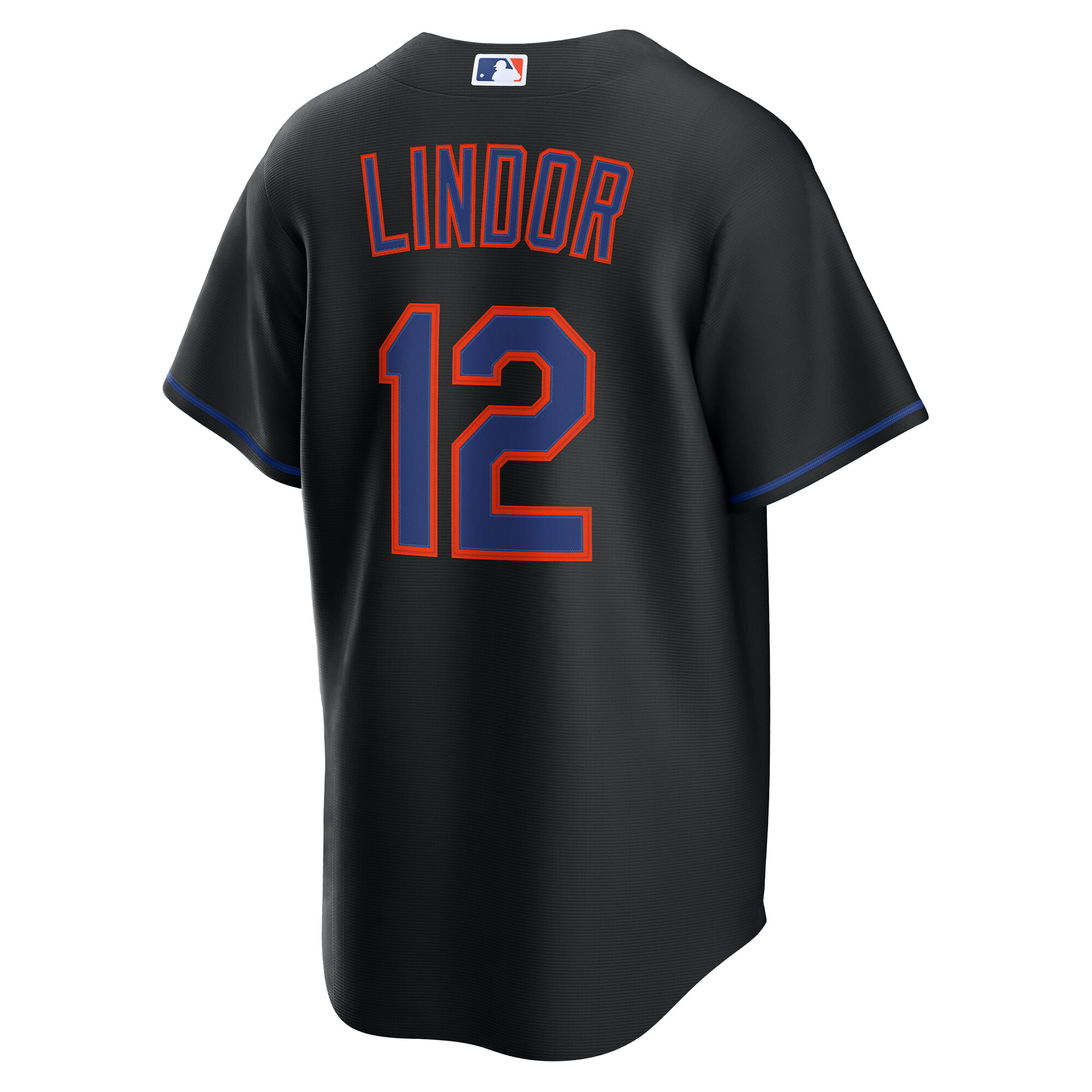 Francisco Lindor New York Mets Nike Alternate Replica Jersey – Black