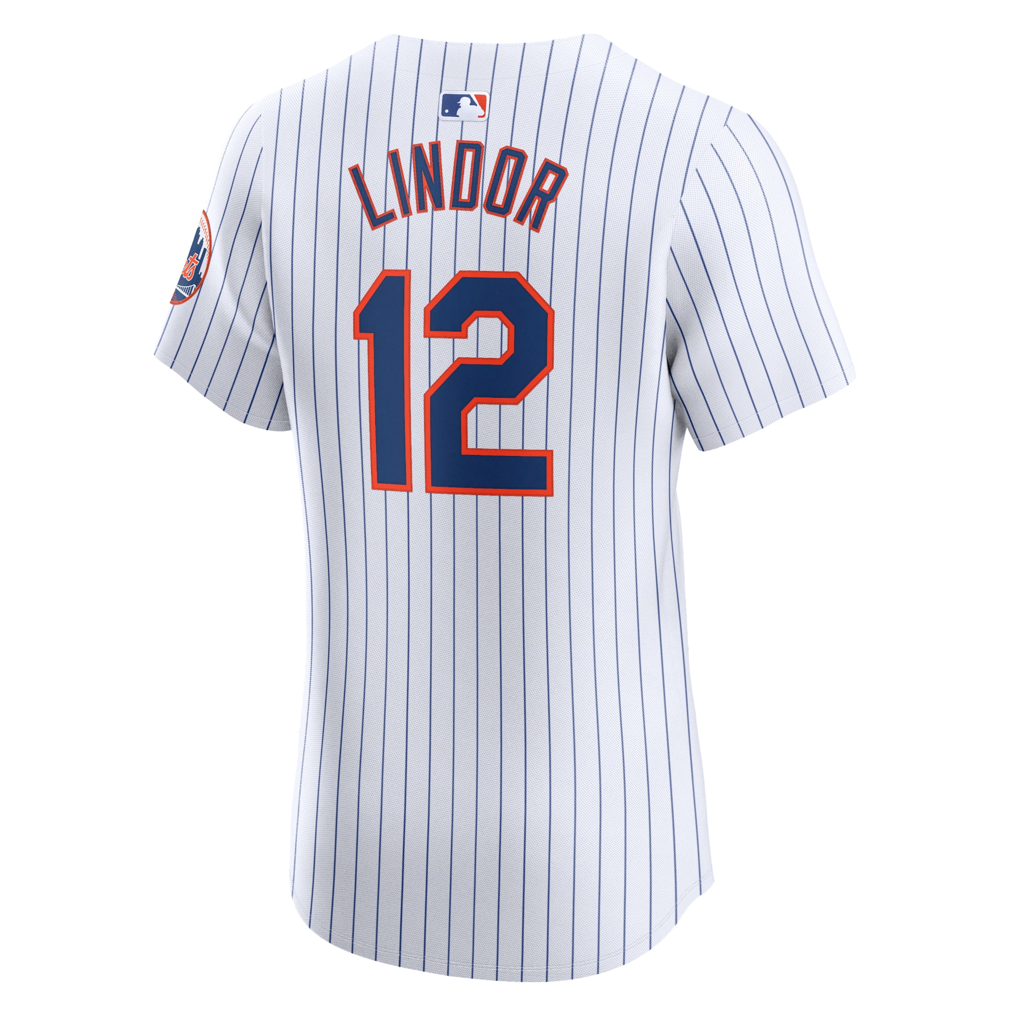Francisco Lindor New York Mets Nike Home Elite Jersey – White