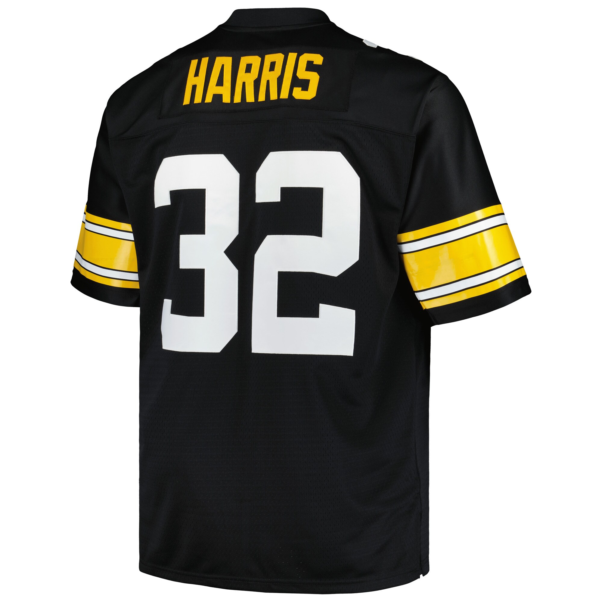 Franco Harris Pittsburgh Steelers Mitchell & Ness Big & Tall 1976 Legacy Retired Player Jersey – Black Clowdercats