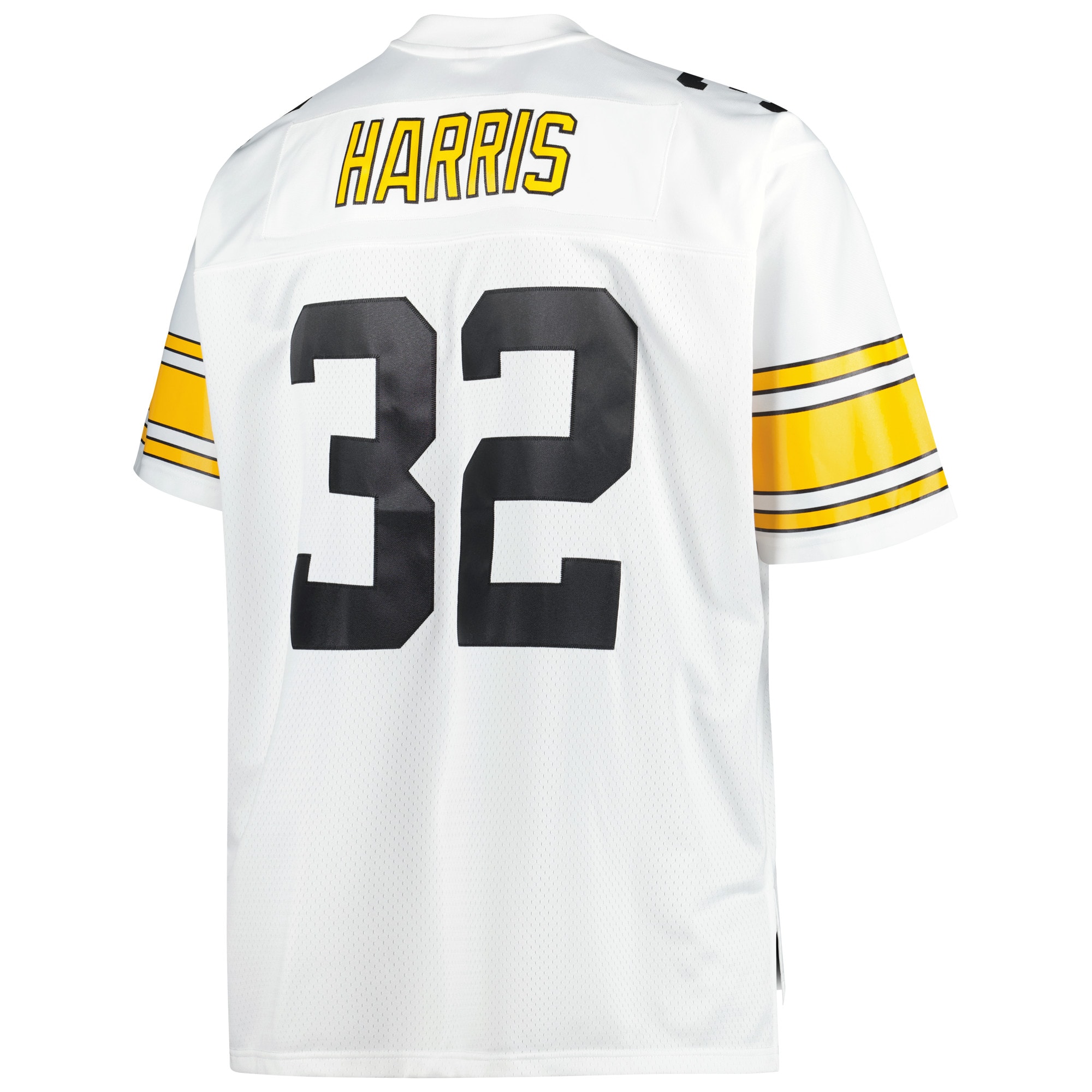Franco Harris Pittsburgh Steelers Mitchell & Ness Big & Tall 1976 Retired Player Replica Jersey – White Clowdercats