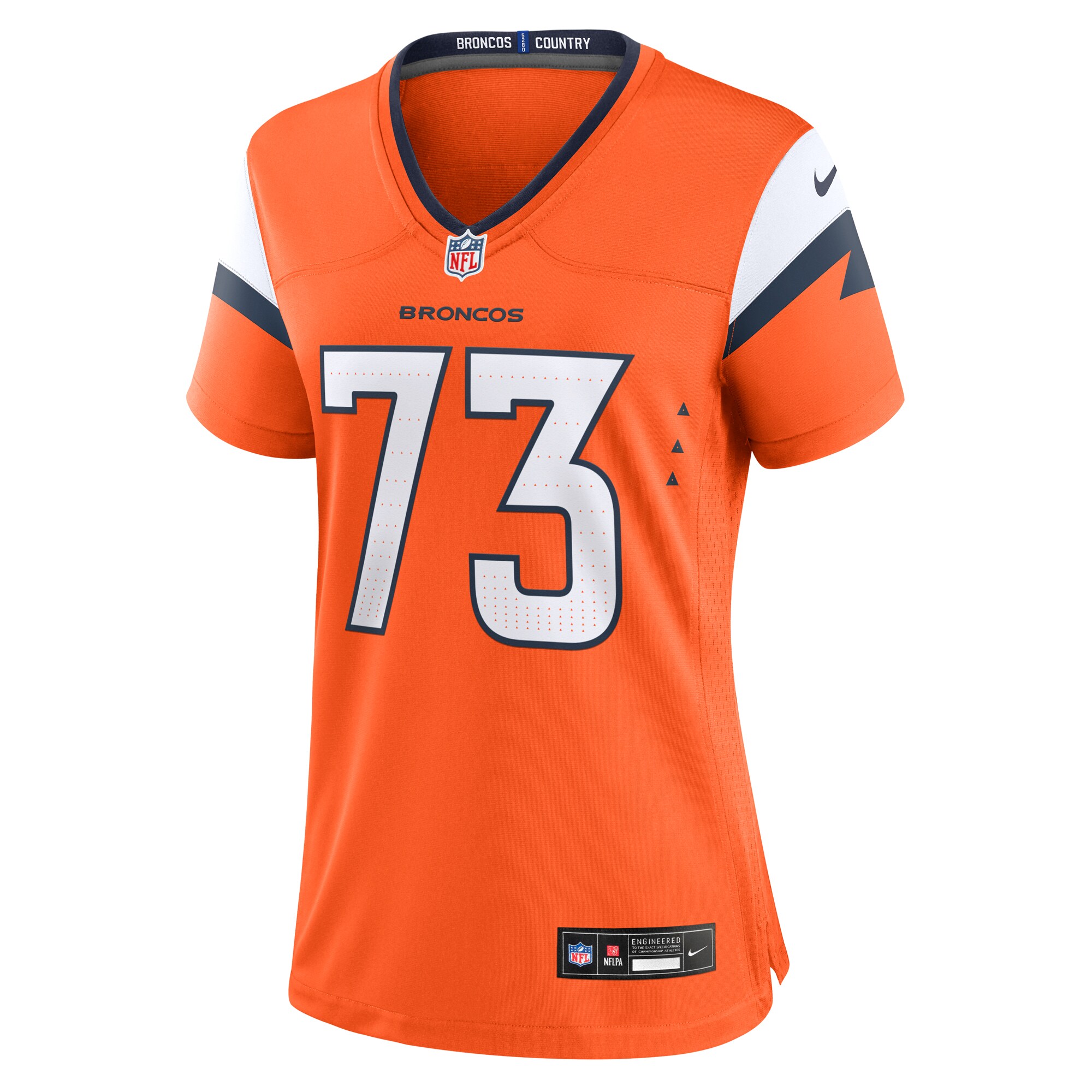 Frank Crum Denver Broncos Nike Women’s Team Game Jersey – Orange Clowdercats