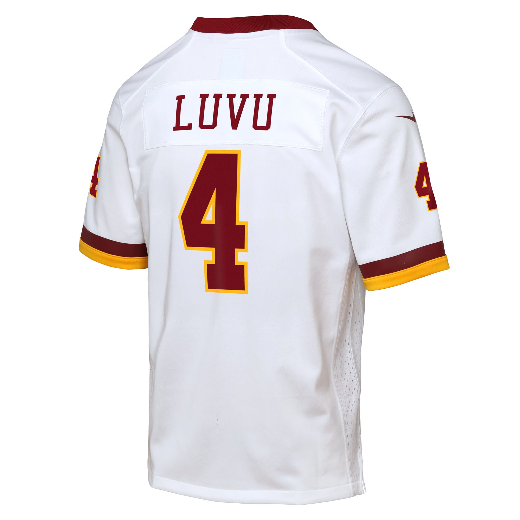 Frankie Luvu Washington Commanders Nike Youth Game Super Bowl Era Jersey – White Clowdercats