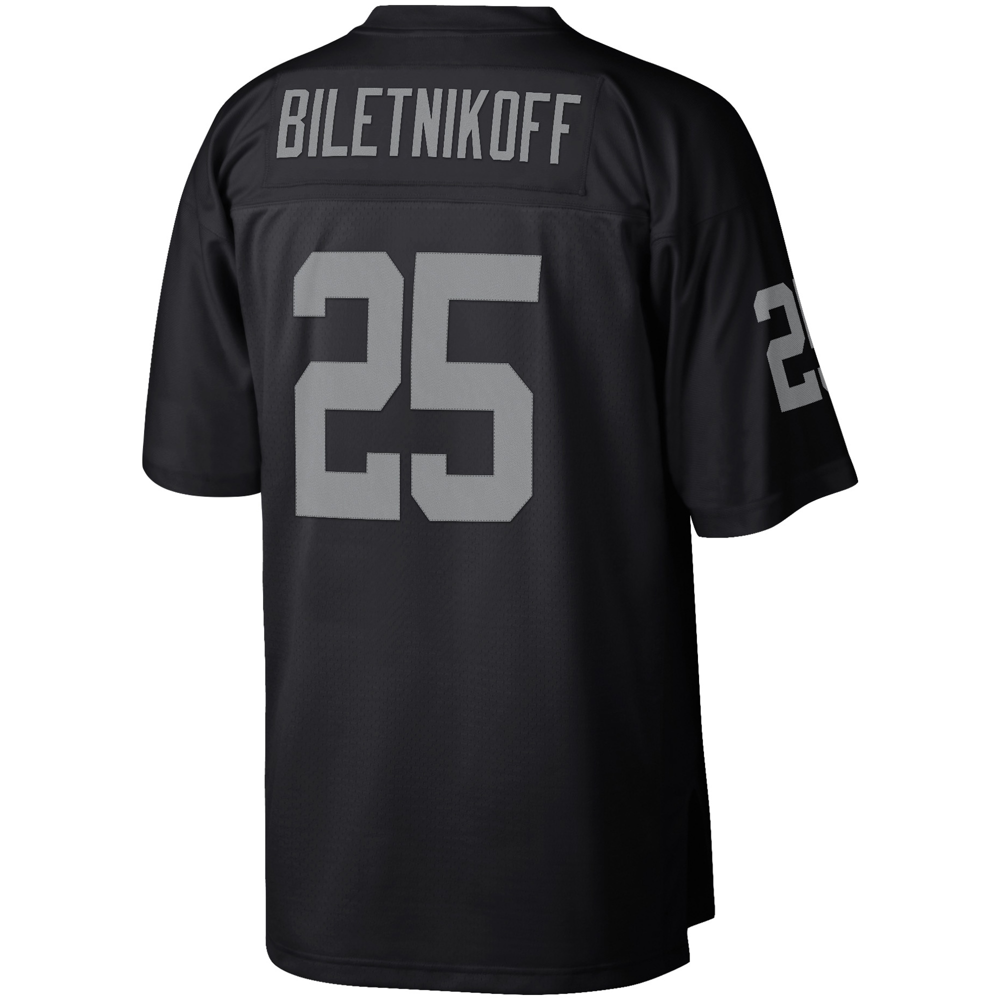 Fred Biletnikoff Las Vegas Raiders Mitchell & Ness Retired Player Legacy Replica Jersey – Black Clowdercats