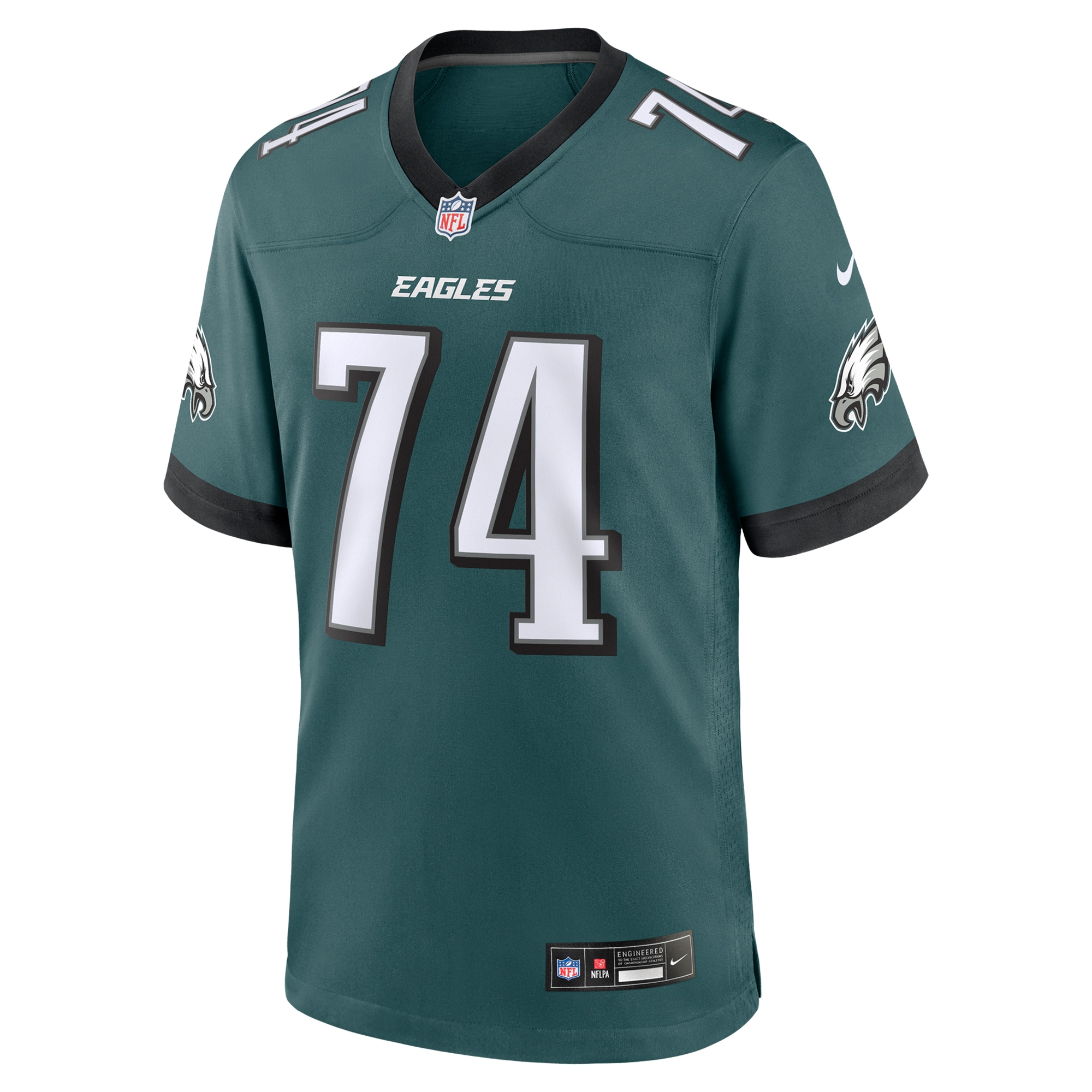 Fred Johnson Philadelphia Eagles Nike Team Game Jersey – Midnight Green Clowdercats