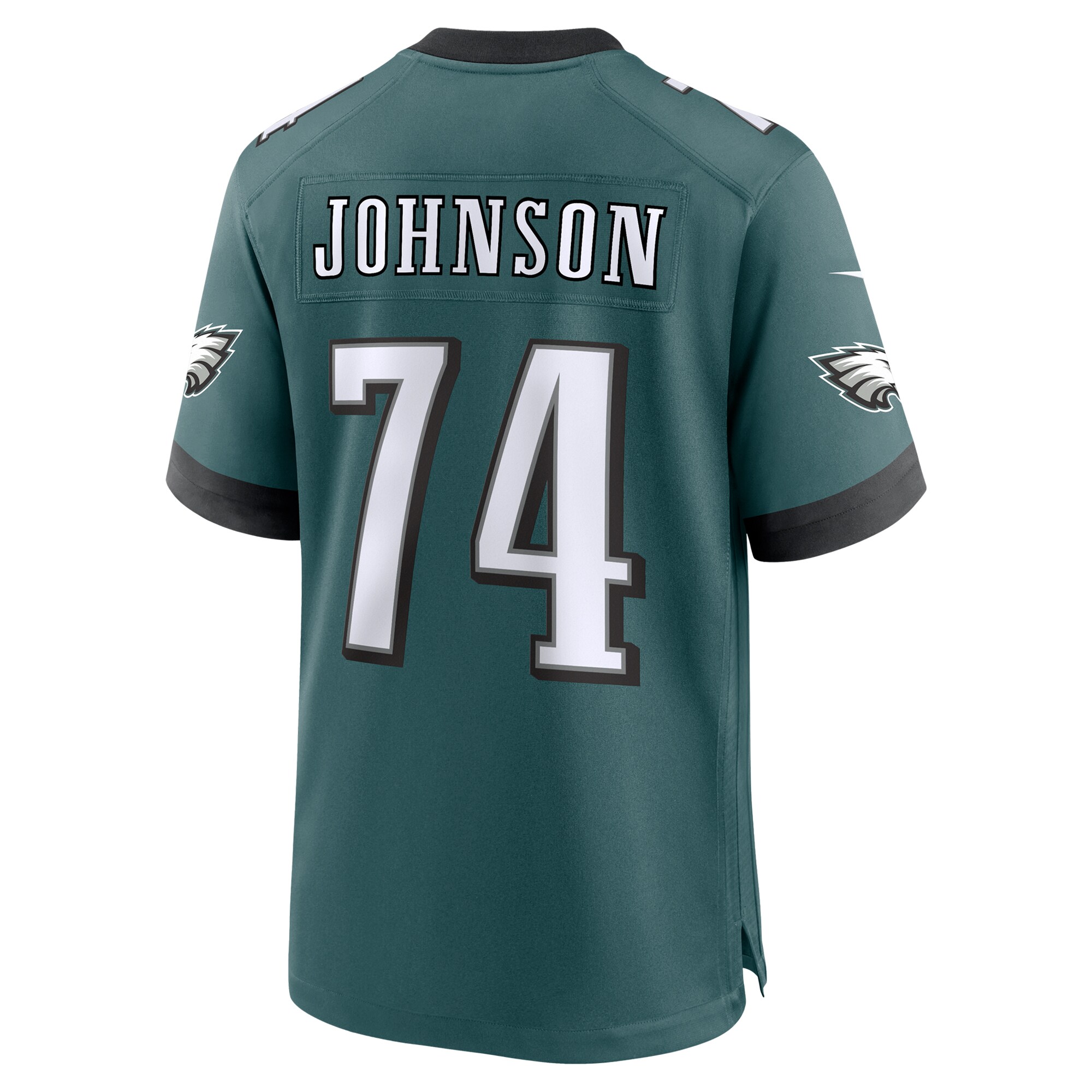 Fred Johnson Philadelphia Eagles Nike Team Game Jersey – Midnight Green Clowdercats