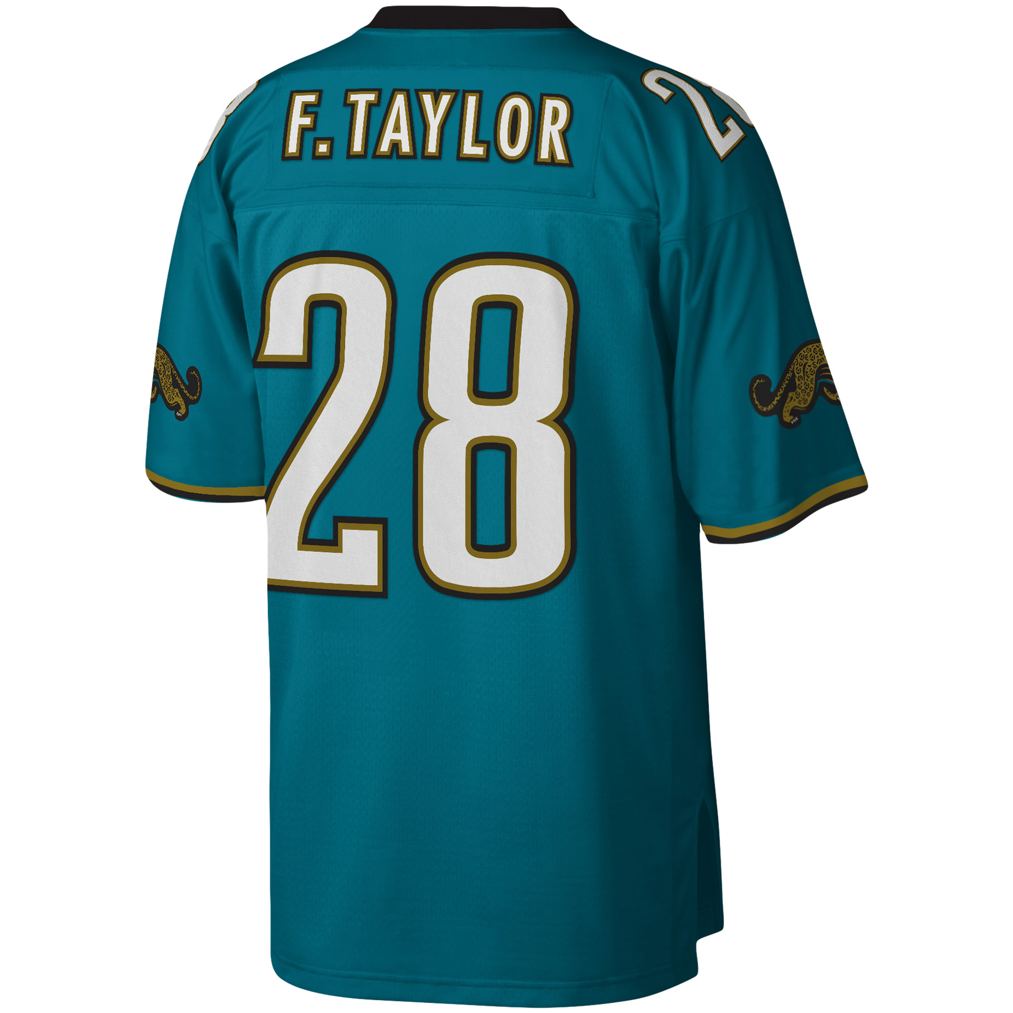 Fred Taylor Jacksonville Jaguars Mitchell & Ness Legacy Replica Jersey – Teal Clowdercats