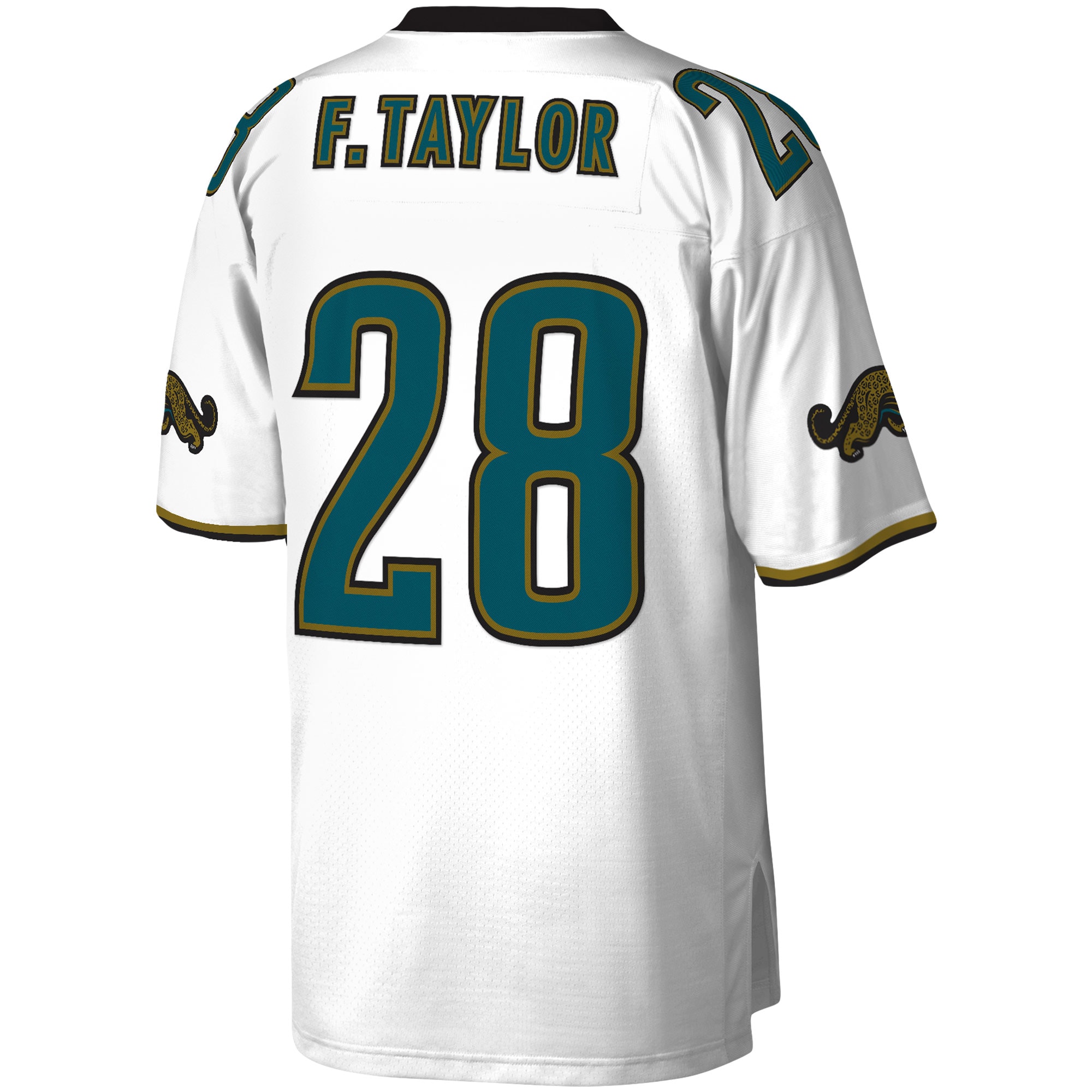 Fred Taylor Jacksonville Jaguars Mitchell & Ness Legacy Replica Jersey – White Clowdercats