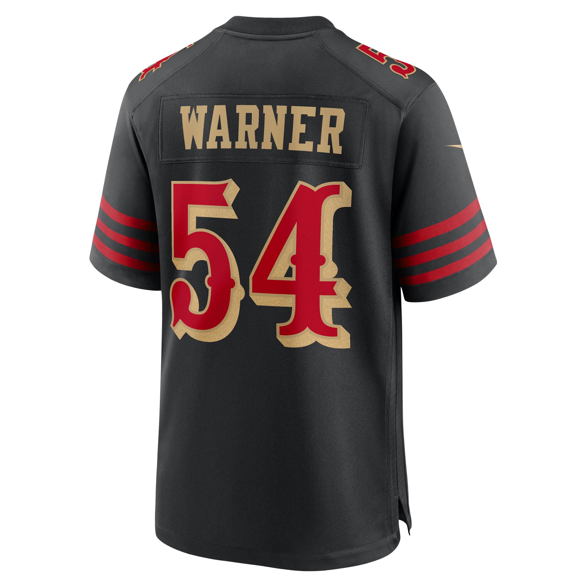 Fred Warner San Francisco 49ers Nike 2025 Rivalries Collection Game Jersey – Black Clowdercats