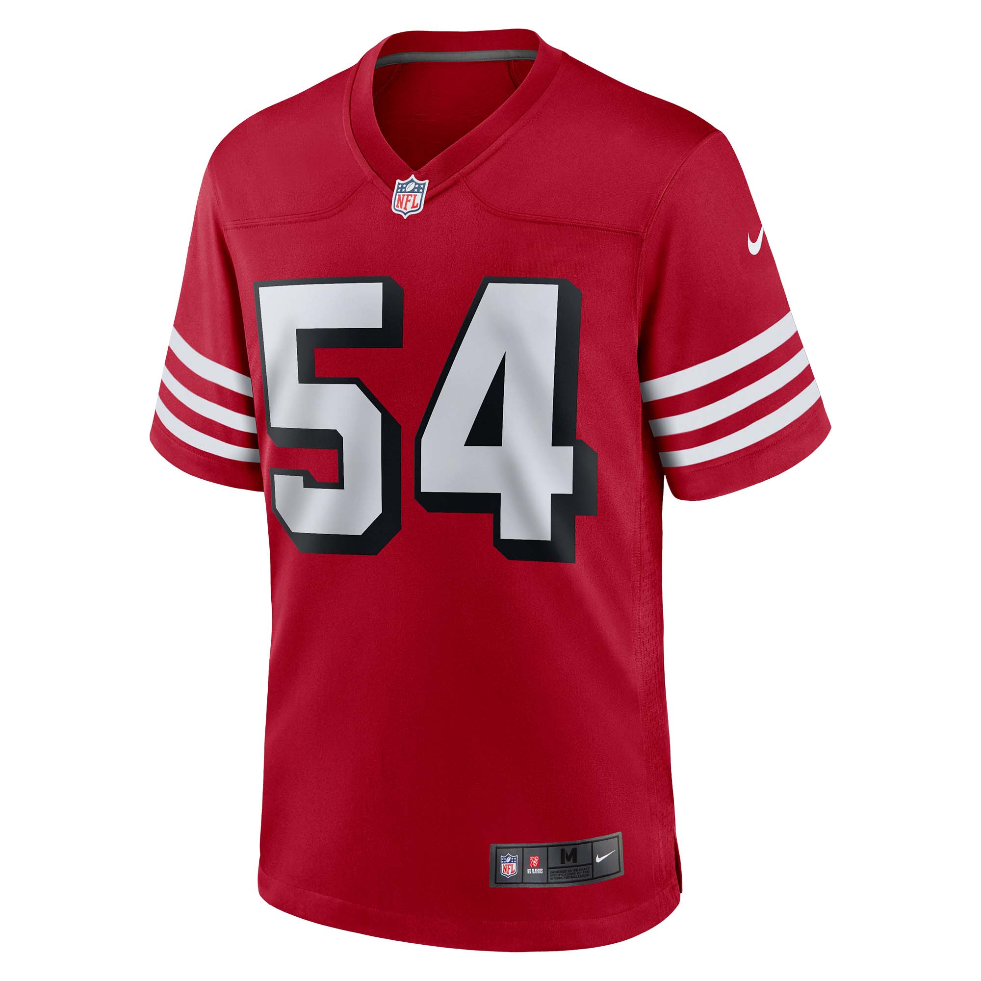 Fred Warner San Francisco 49ers Nike Alternate Game Jersey – Scarlet Clowdercats