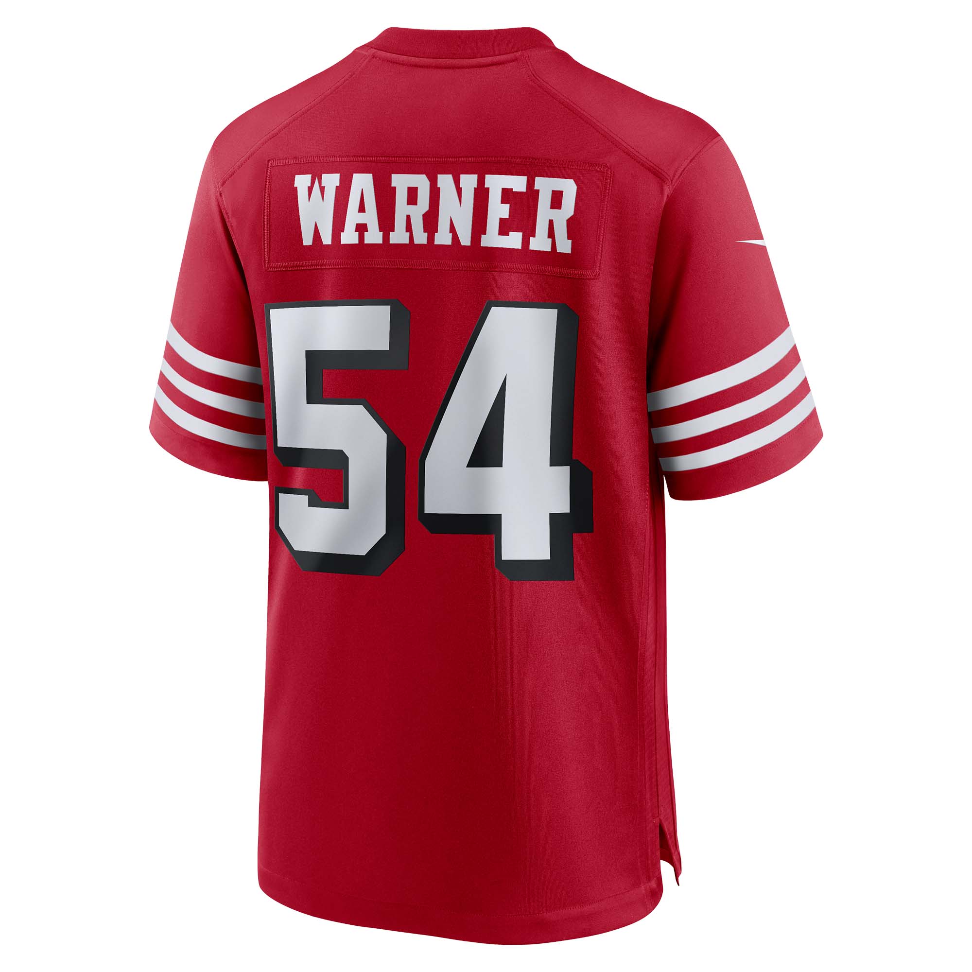 Fred Warner San Francisco 49ers Nike Alternate Game Jersey – Scarlet Clowdercats