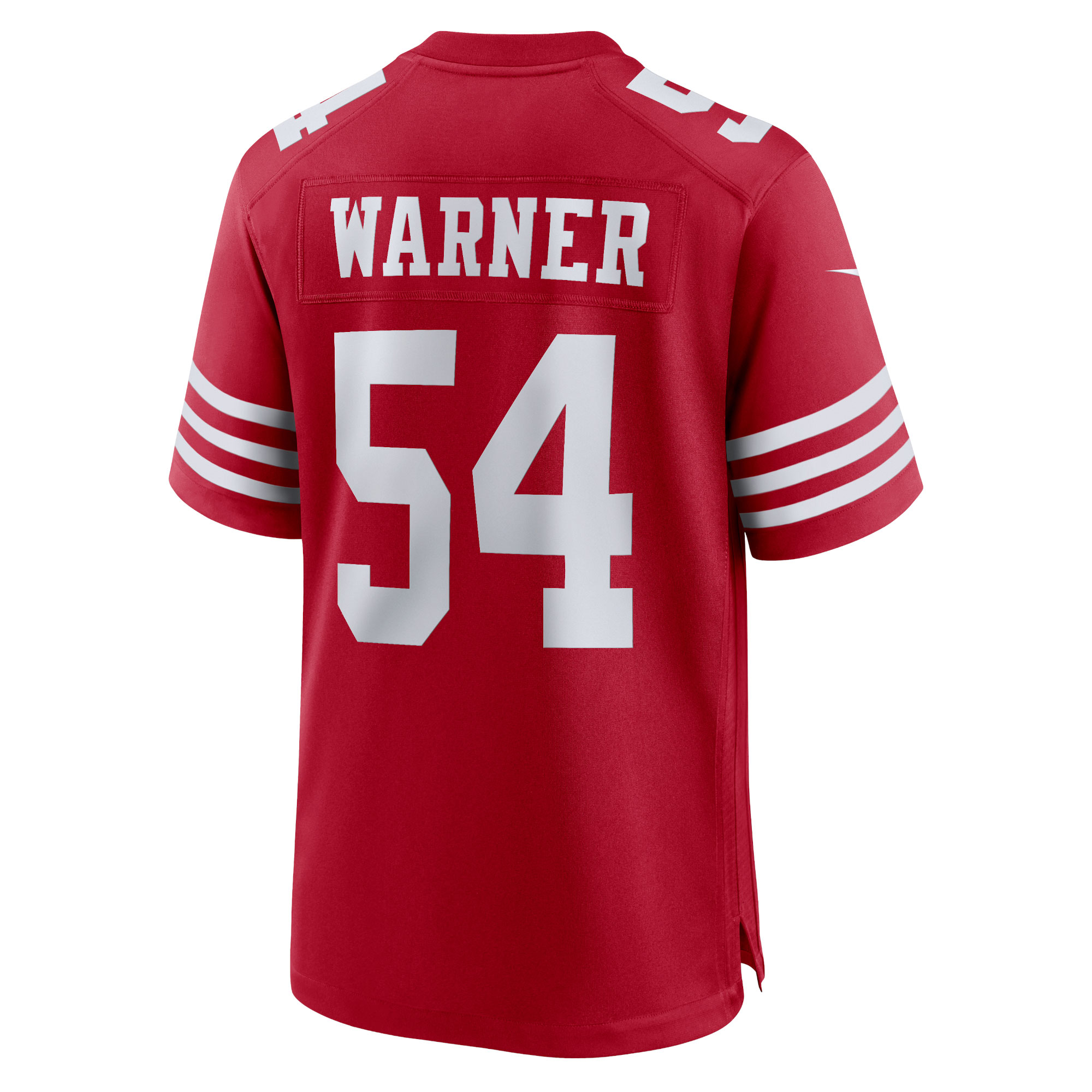 Fred Warner San Francisco 49ers Nike Team Game Player Jersey – Scarlet Clowdercats