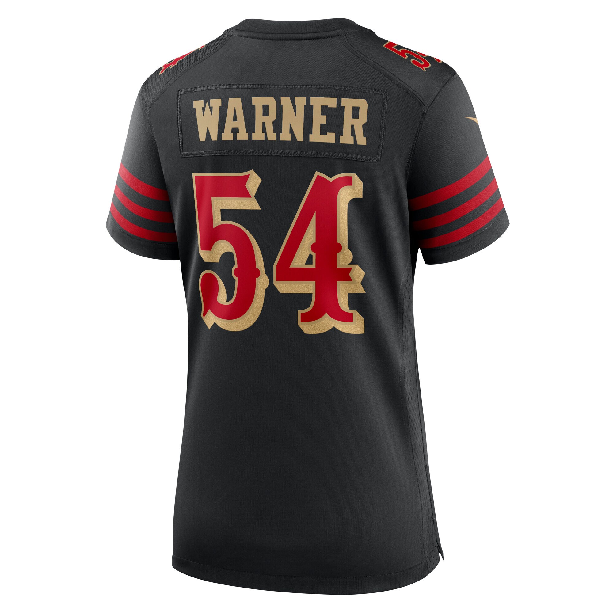 Fred Warner San Francisco 49ers Nike Women’s 2025 Rivalries Collection Game Jersey – Black Clowdercats