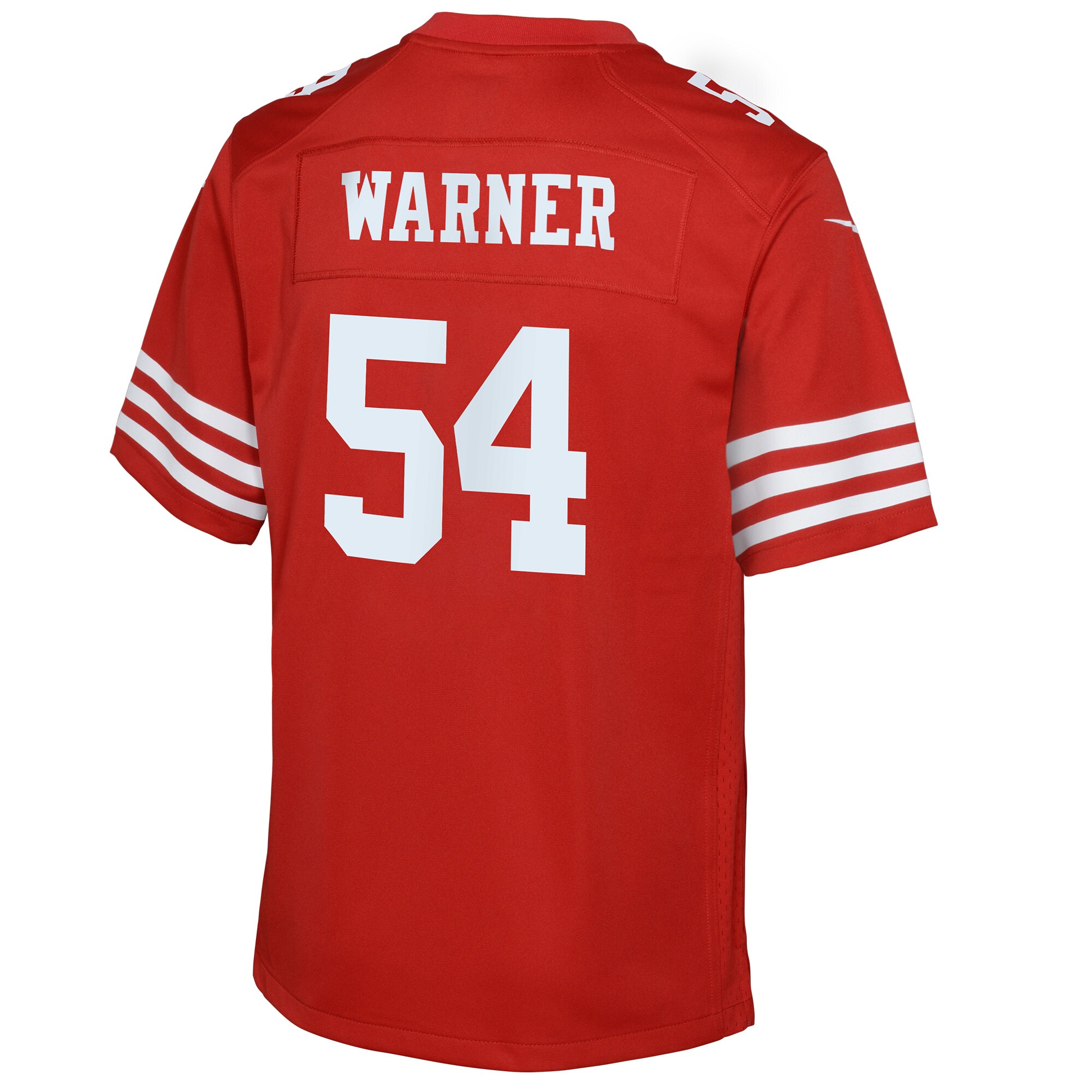 Fred Warner San Francisco 49ers Nike Youth Game Jersey – Scarlet Clowdercats