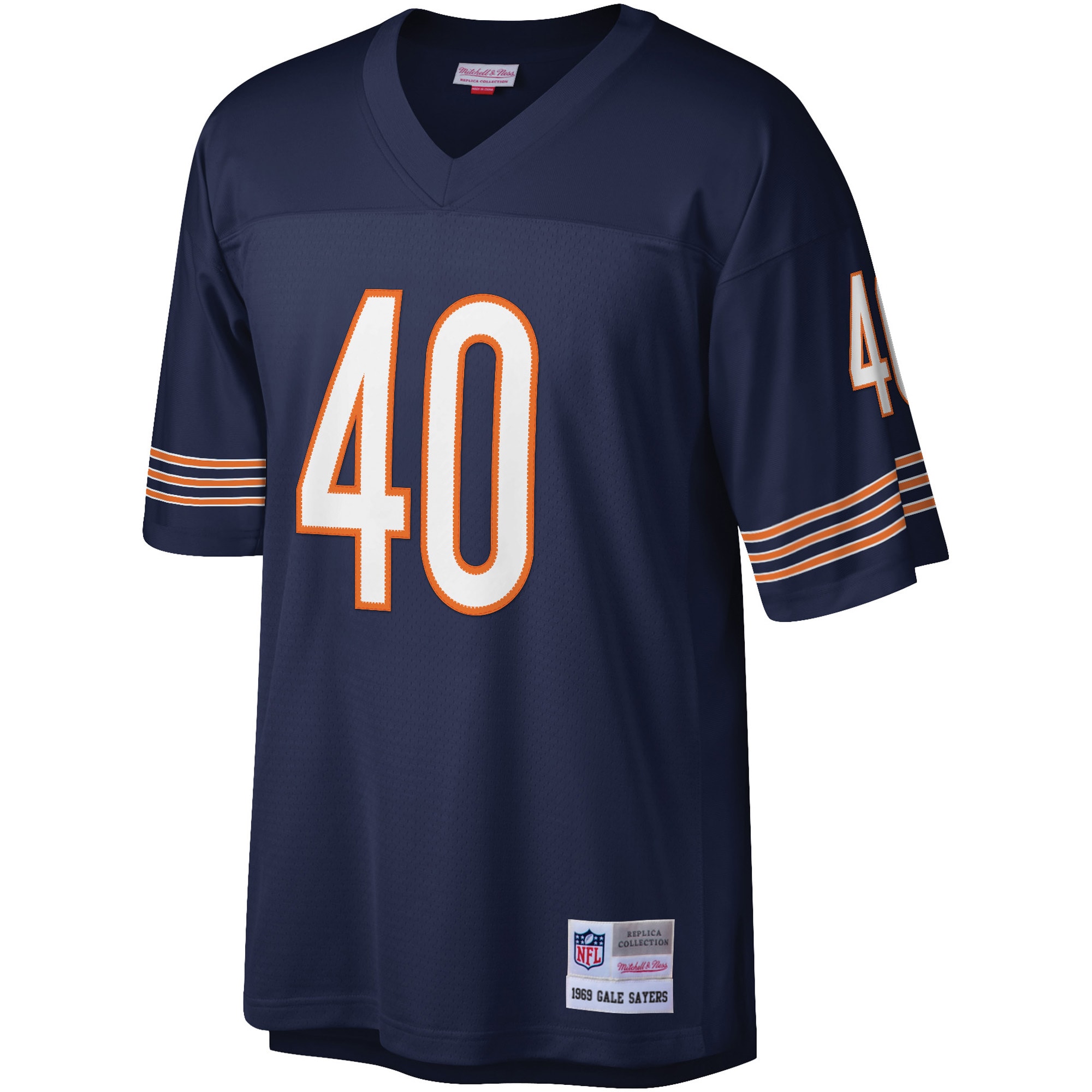 Gale Sayers Chicago Bears Mitchell & Ness Legacy Replica Jersey – Navy Clowdercats
