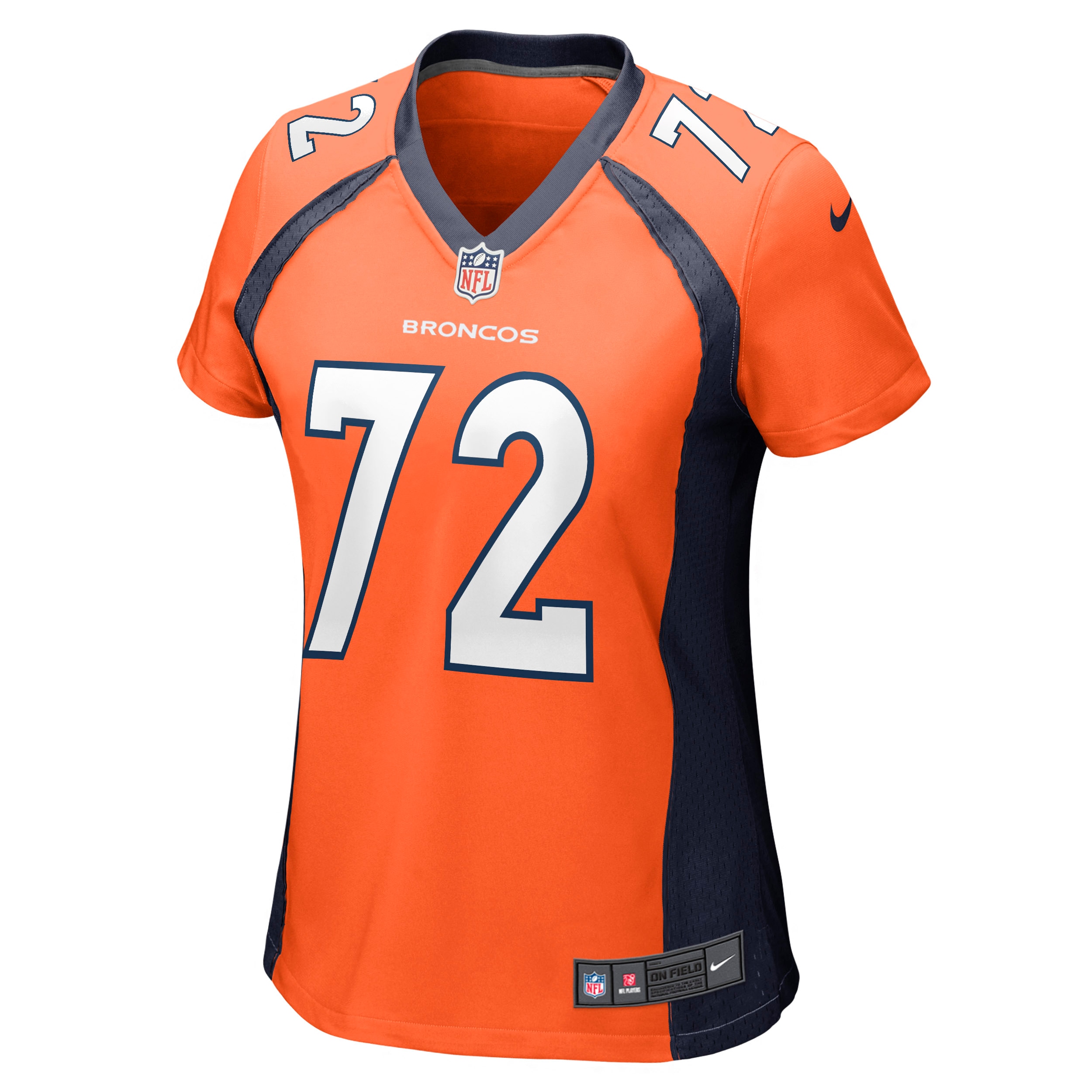 Garett Bolles Denver Broncos Nike Women’s Game Jersey – Orange Clowdercats