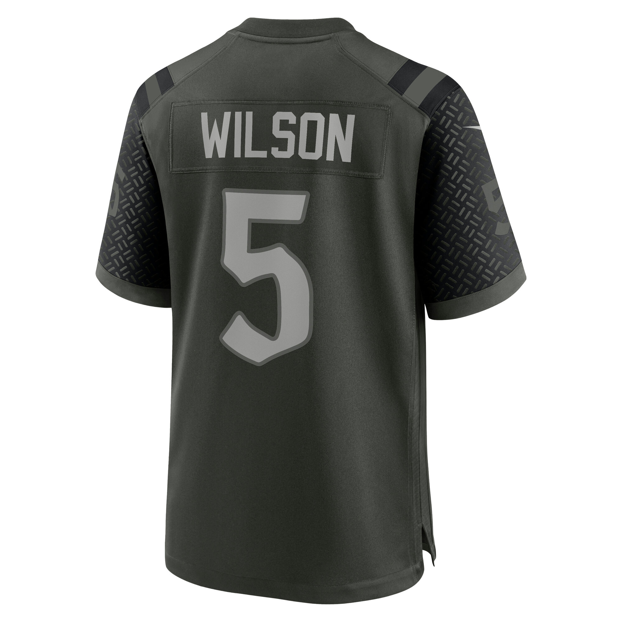 Garrett Wilson New York Jets Nike 2025 Rivalries Collection Game Jersey – Gotham Green Clowdercats
