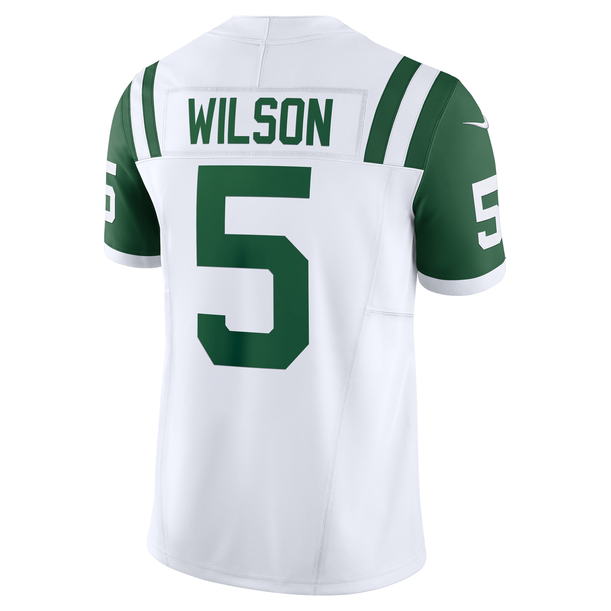 Garrett Wilson New York Jets Nike Classic Alternate Vapor F.U.S.E. Limited Jersey – White Clowdercats