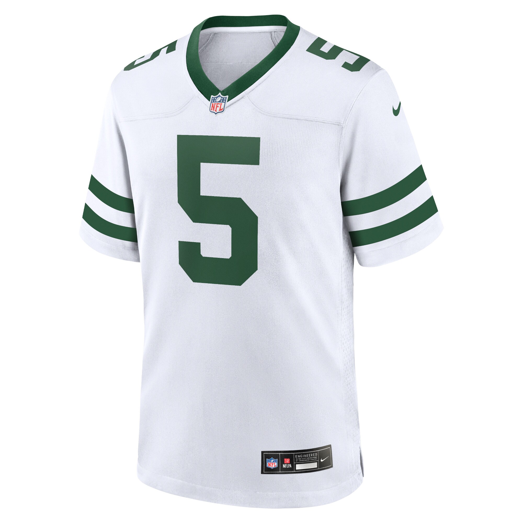 Garrett Wilson New York Jets Nike Game Jersey – Legacy White Clowdercats