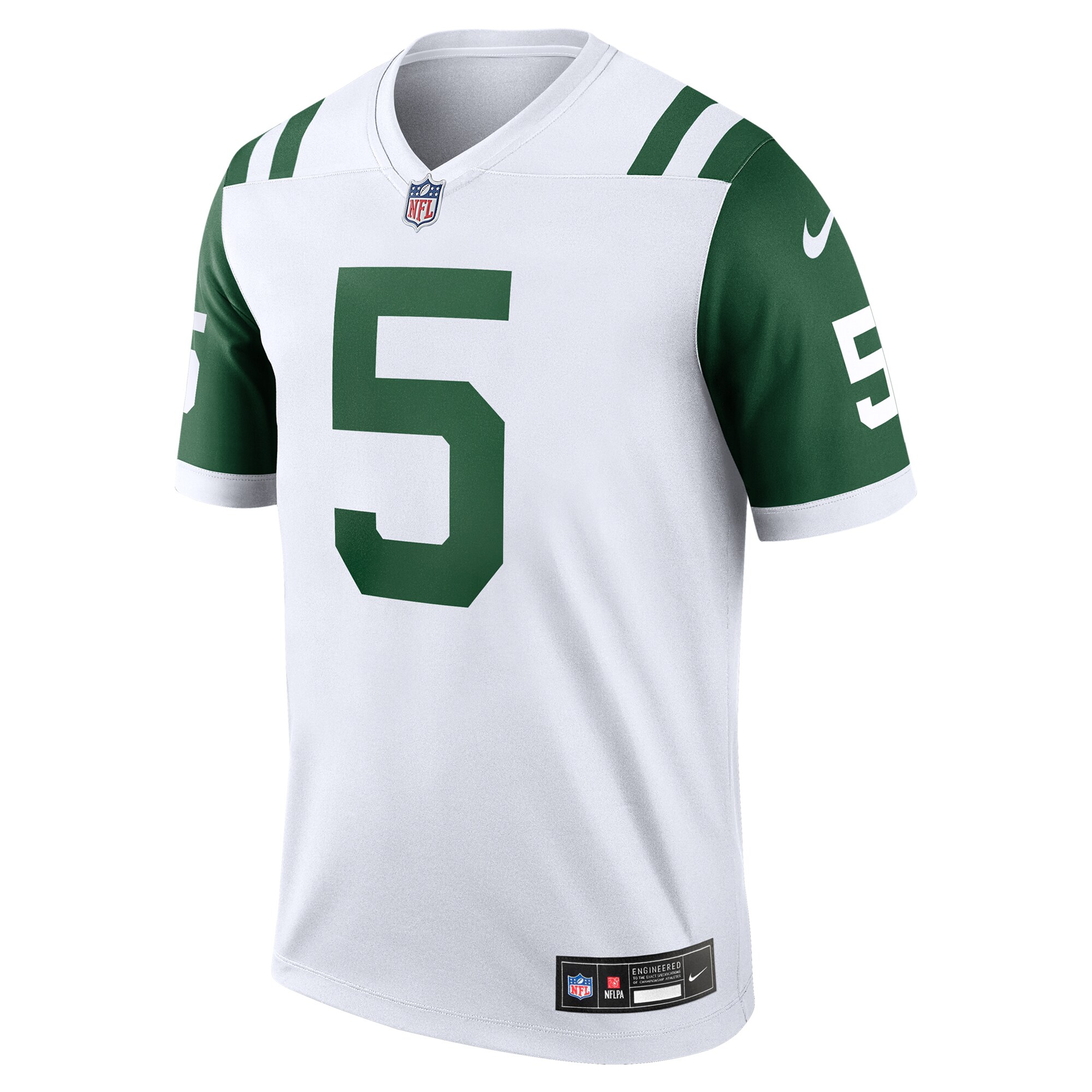 Garrett Wilson New York Jets Nike Legend Player Performance Top – White Clowdercats