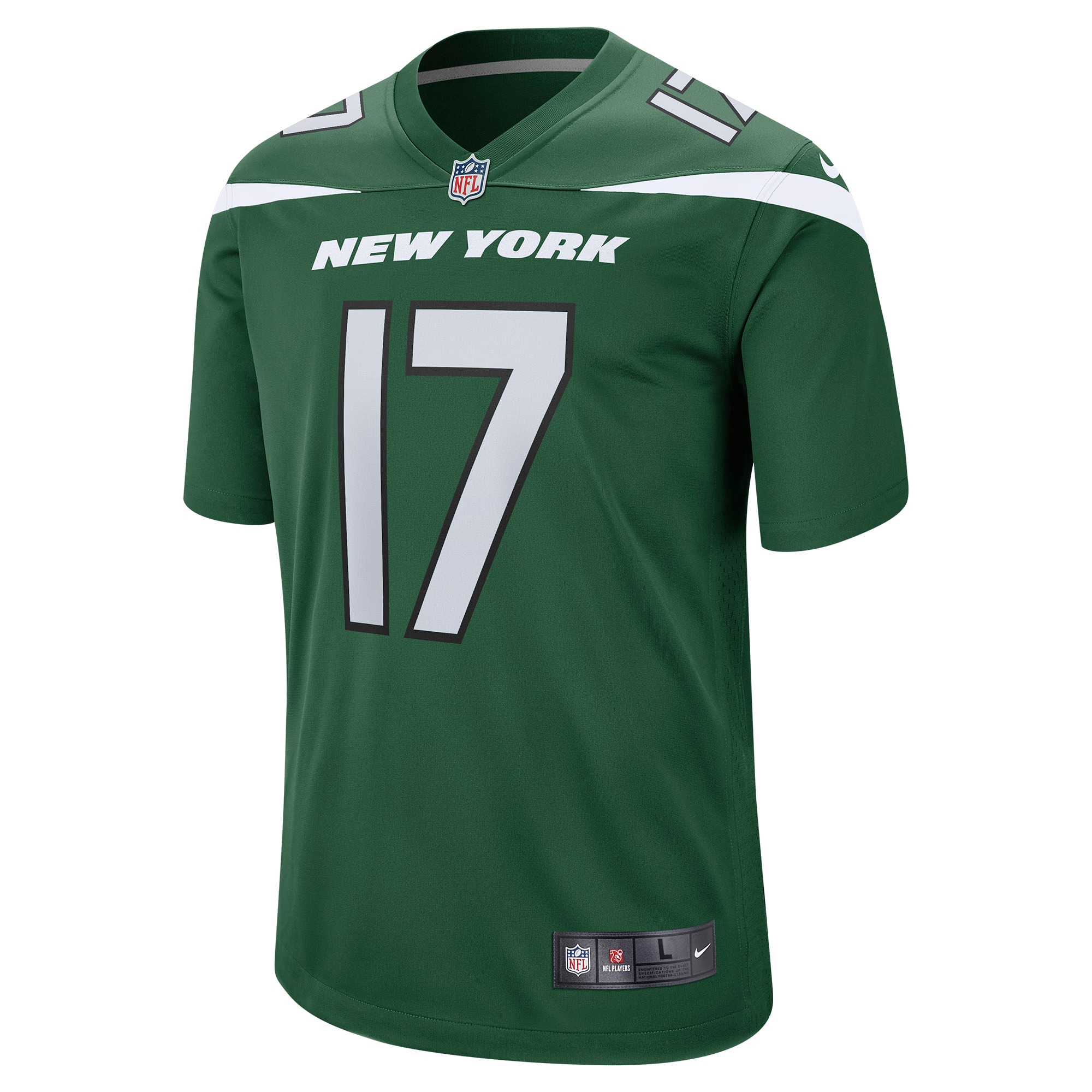 Garrett Wilson New York Jets Nike Player Game Jersey – Green Clowdercats