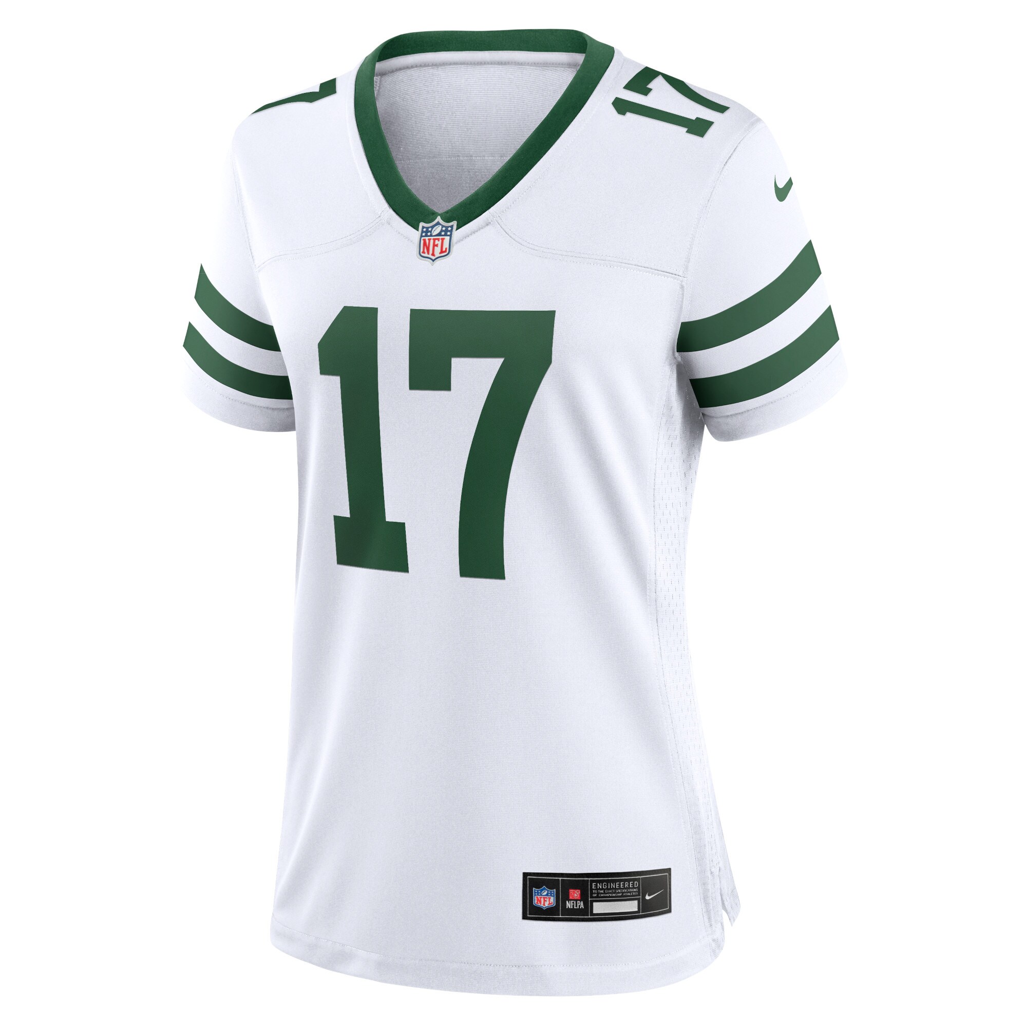 Garrett Wilson New York Jets Nike Women’s Game Jersey – Legacy White Clowdercats