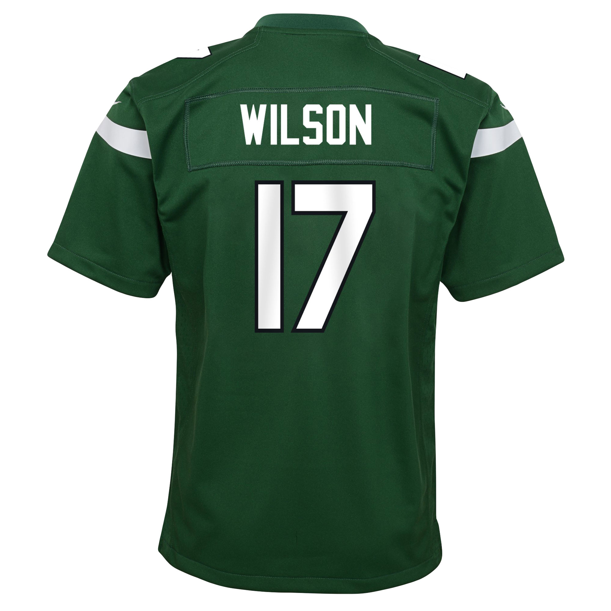 Garrett Wilson New York Jets Nike Youth Game Jersey – Green Clowdercats