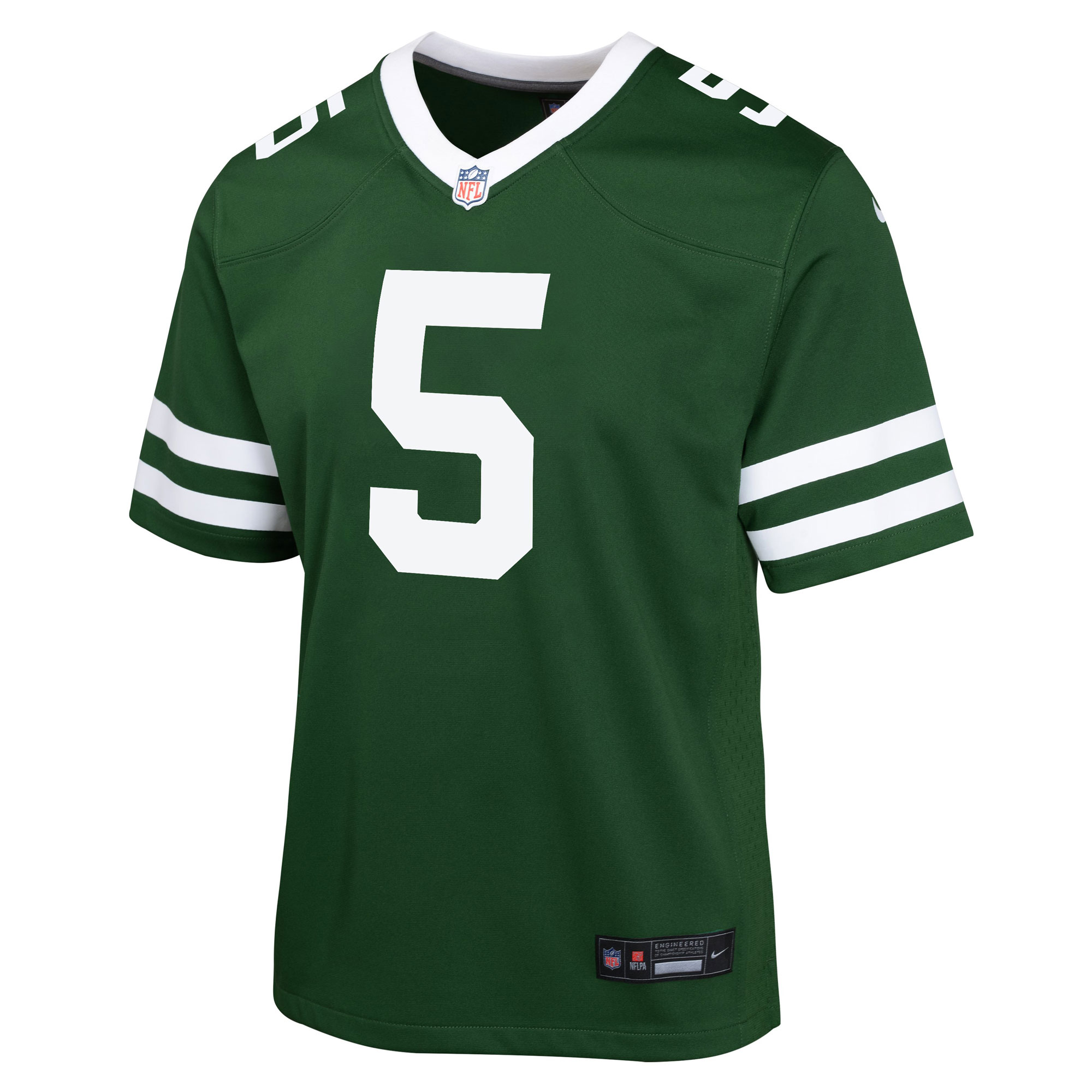 Garrett Wilson New York Jets Nike Youth Game Jersey – Green Clowdercats