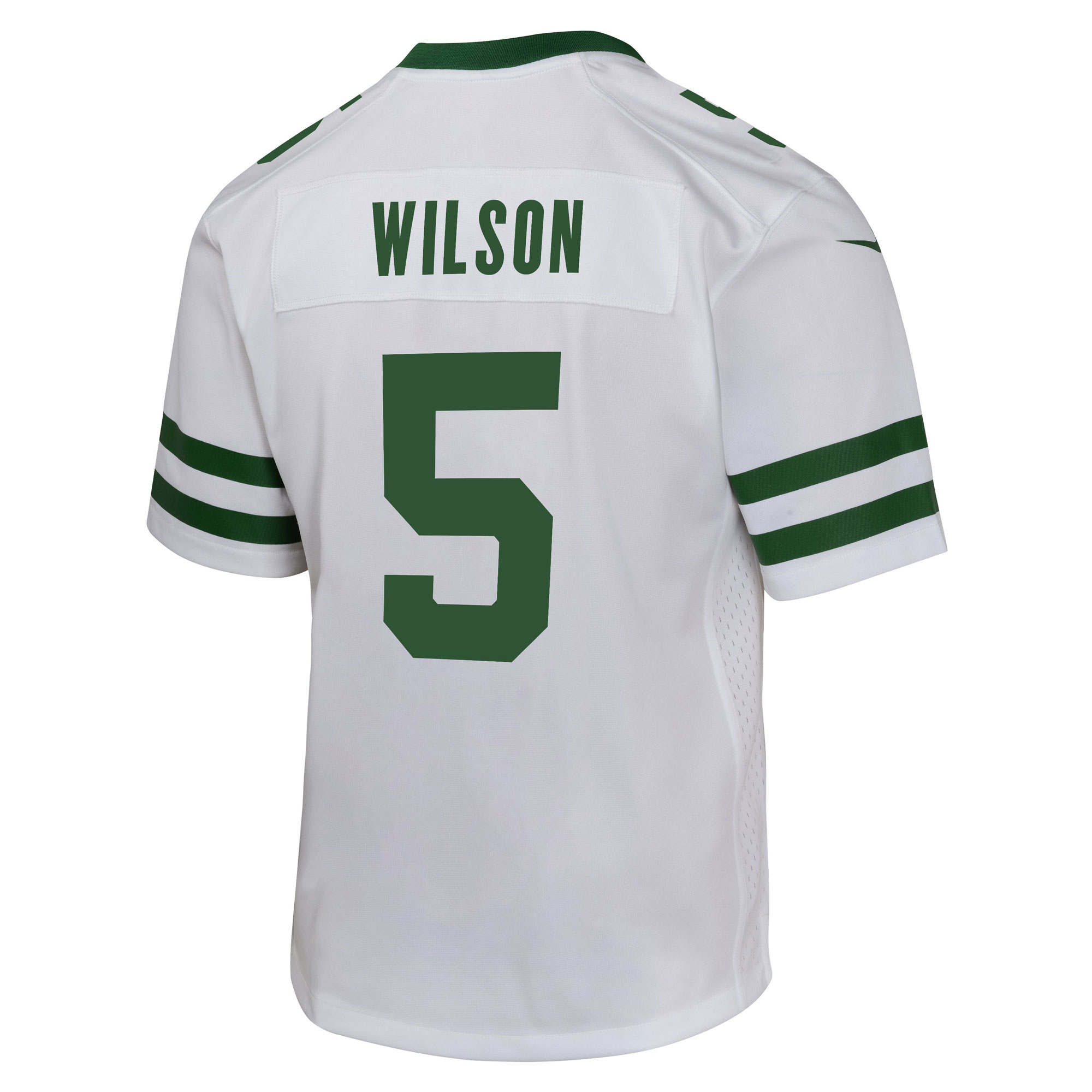 Garrett Wilson New York Jets Nike Youth Game Jersey – White Clowdercats