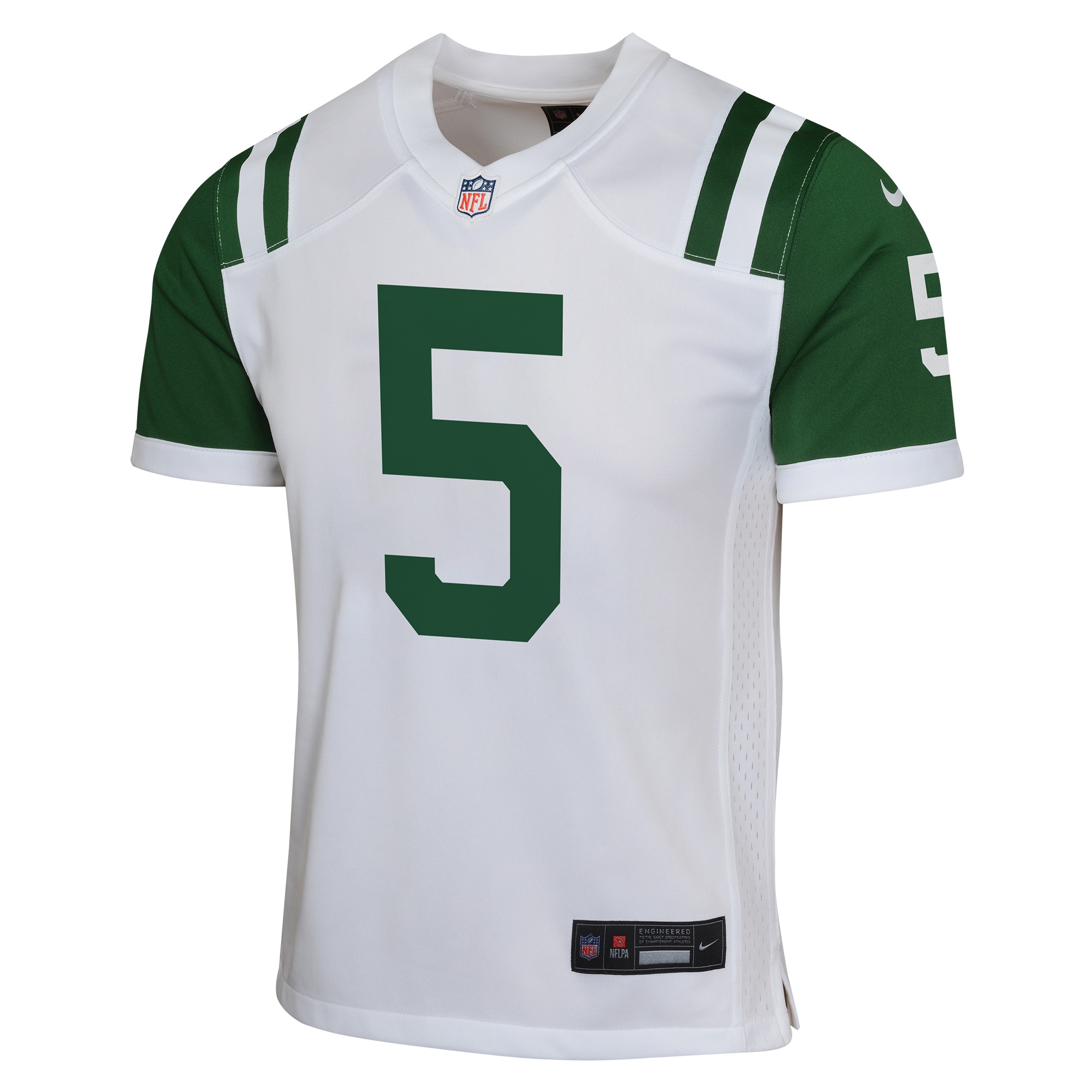 Garrett Wilson New York Jets Nike Youth Game Jersey – White Clowdercats